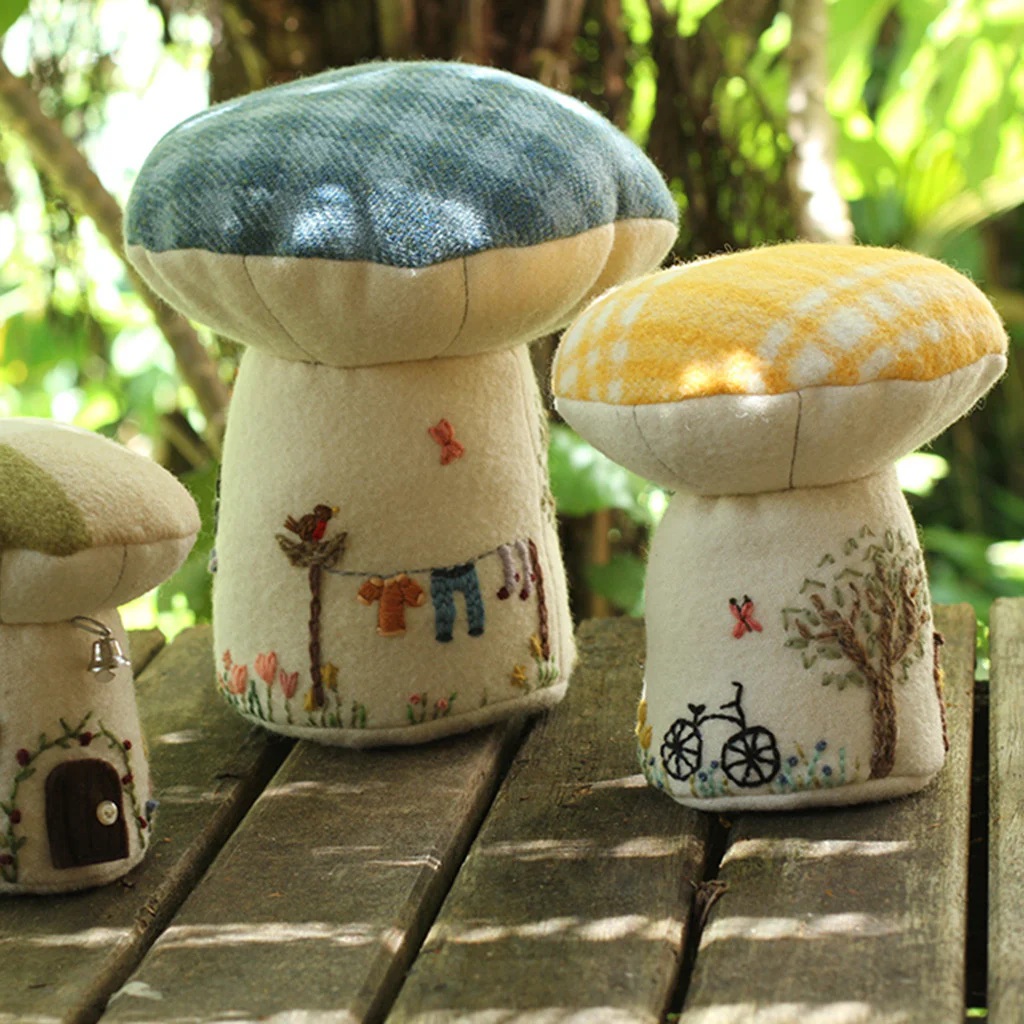 Toadstool Village Sewing + Embroidery Pattern - Image 12