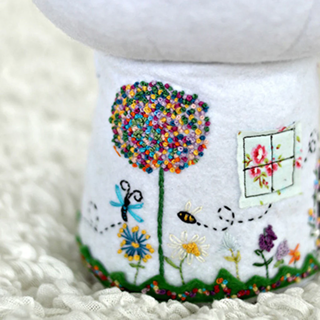 Toadstool Village Sewing + Embroidery Pattern - Image 15