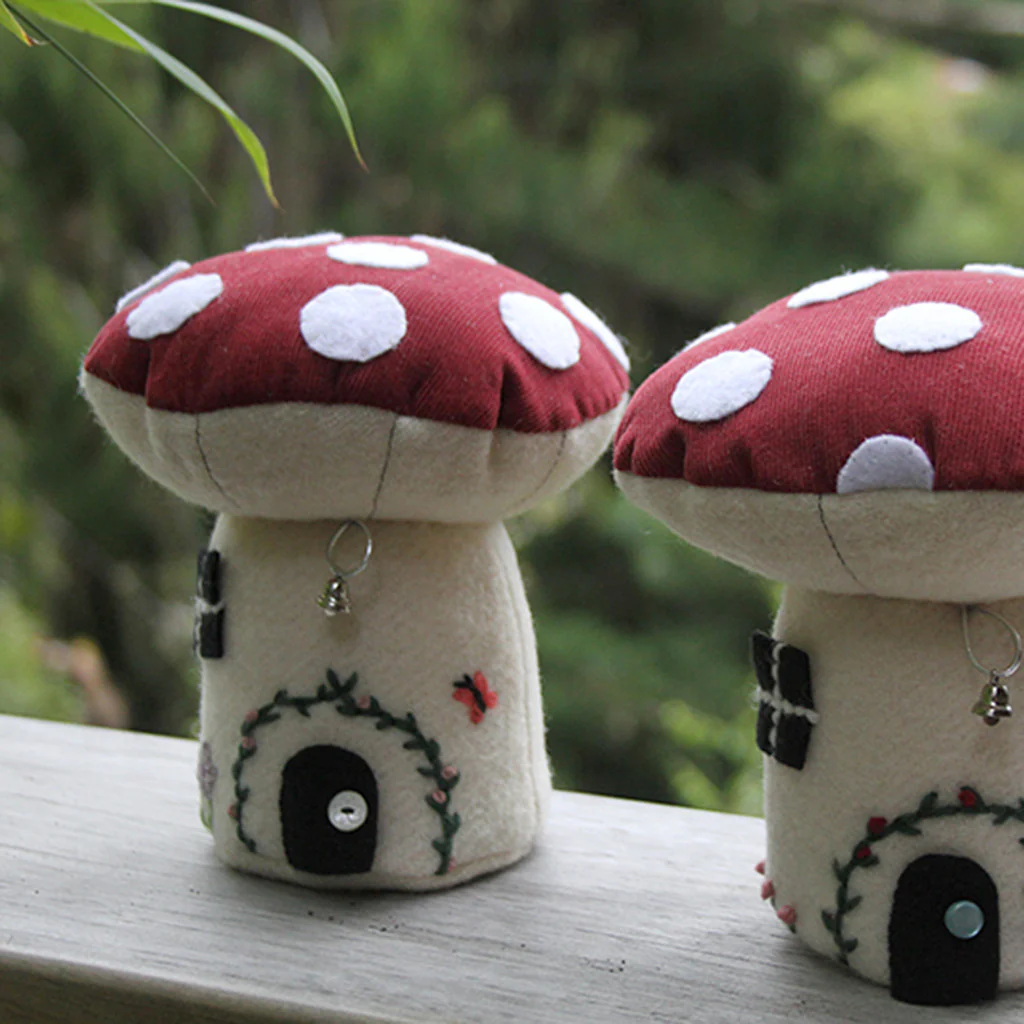 Toadstool Village Sewing + Embroidery Pattern - Image 3