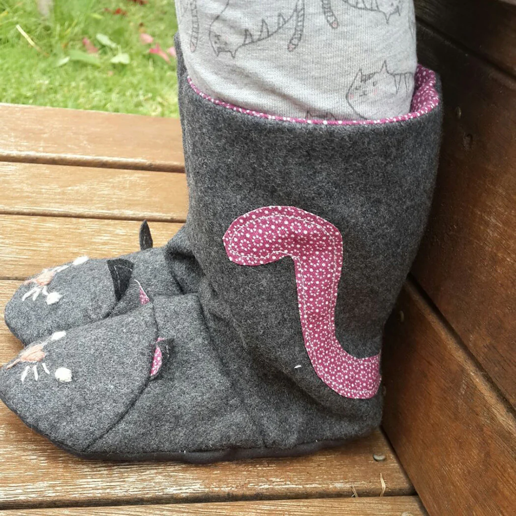 Animal Boots Sewing Pattern - Child - Image 16