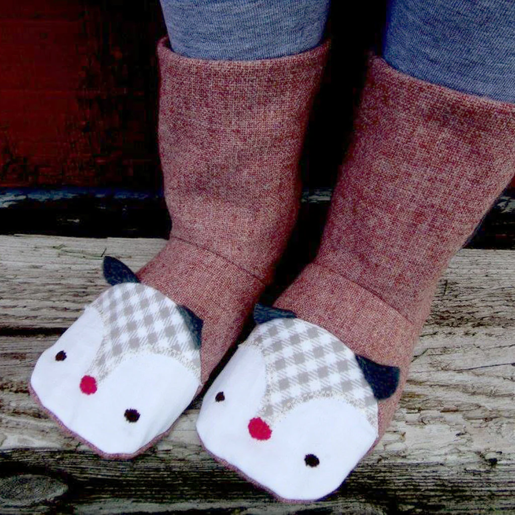 Animal Boots Sewing Pattern - Child - Image 8