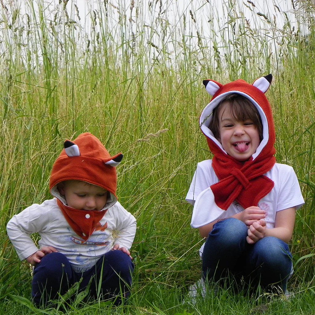 Animal Hooded Scarf Sewing Pattern - Child + Adult - Image 3