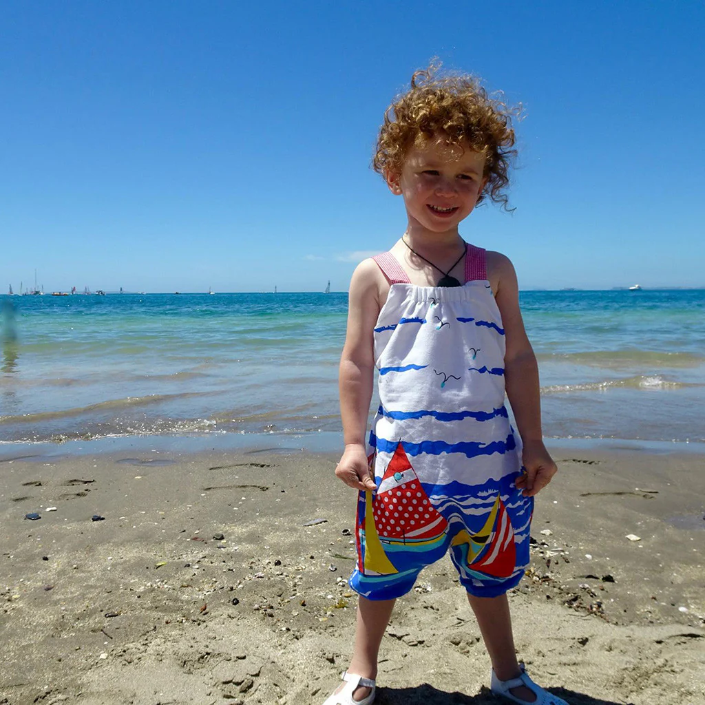 Barefoot Romper Sewing Pattern - Child - Image 34