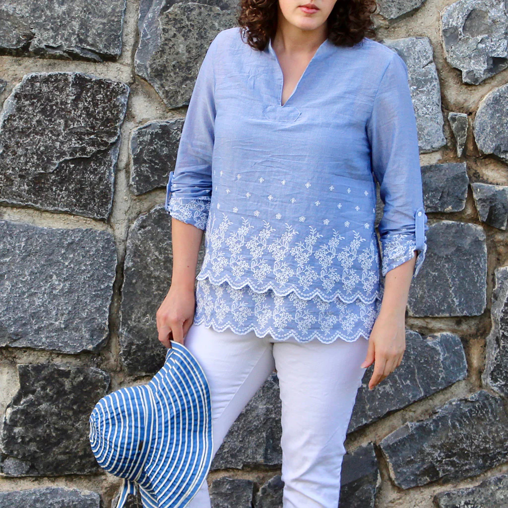 Breeze Shirt Sewing Pattern - Women's/Curved Fit - Image 12