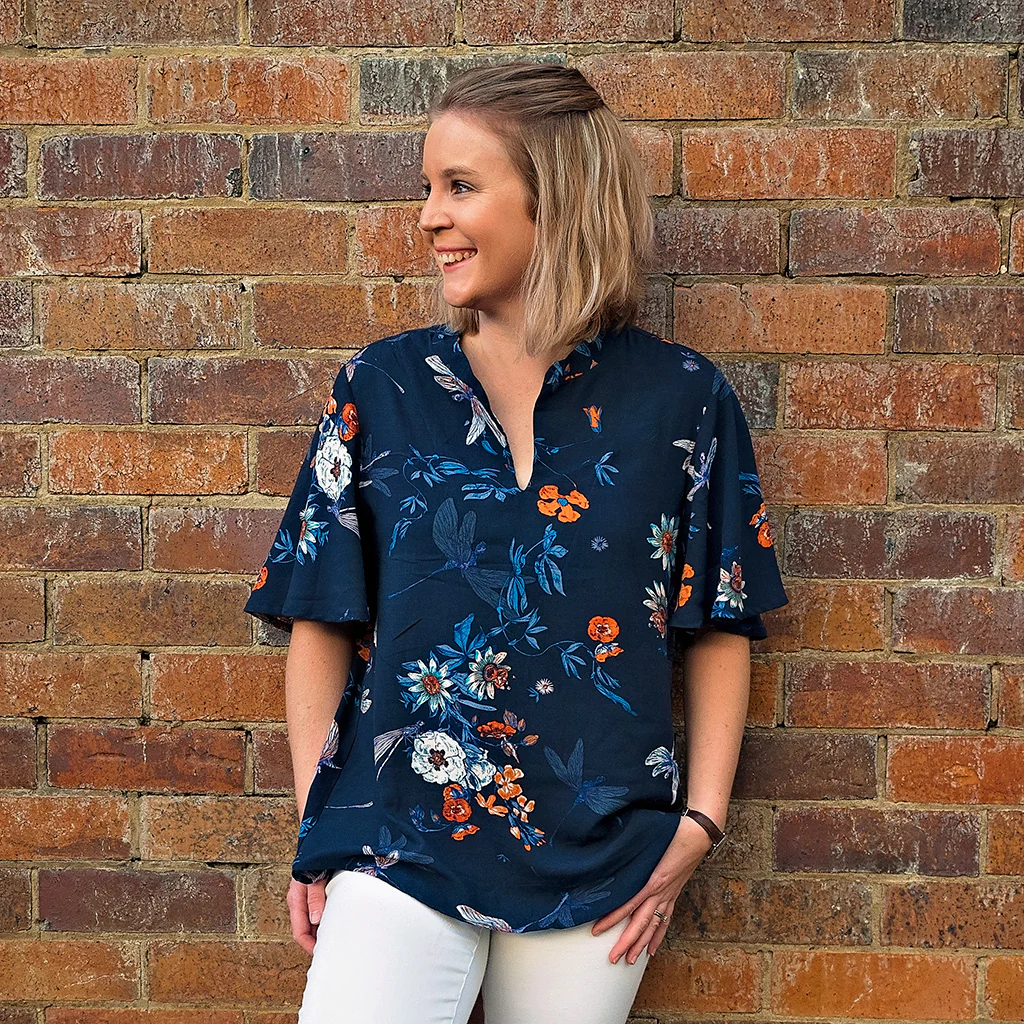Breeze Shirt Sewing Pattern - Women's/Curved Fit - Image 15