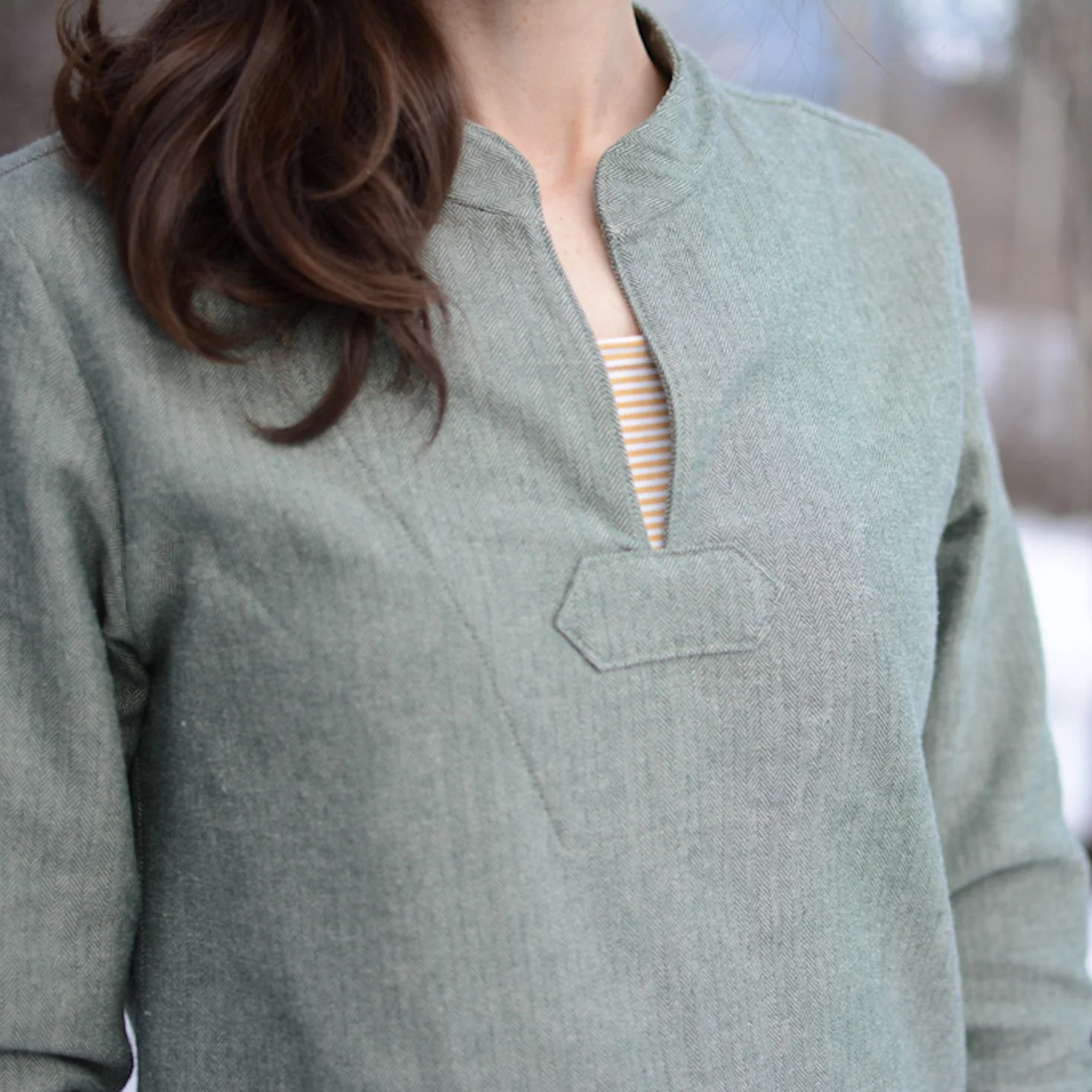 Breeze Shirt Sewing Pattern - Women's/Curved Fit - Image 8
