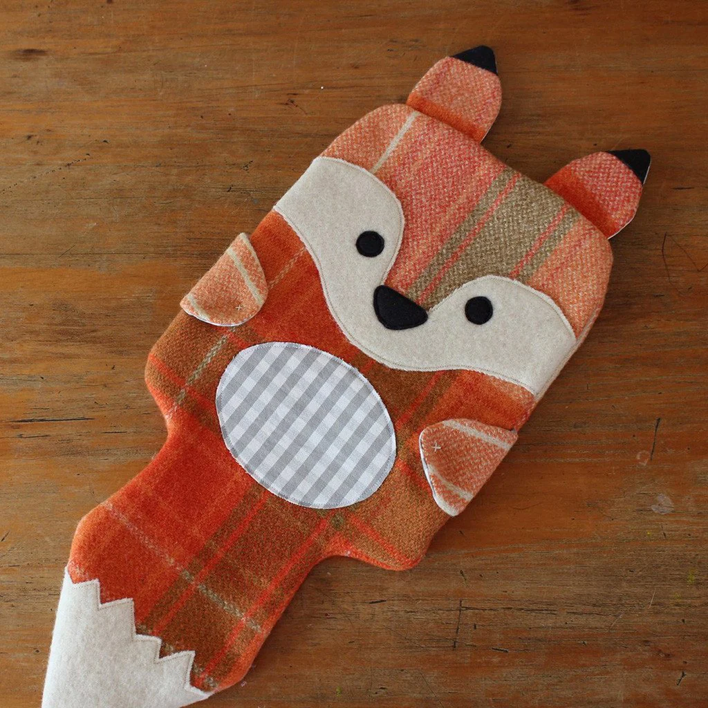 BUNDLE Marine + Animal Hot Water Bottle Cover Sewing Patterns - Image 10
