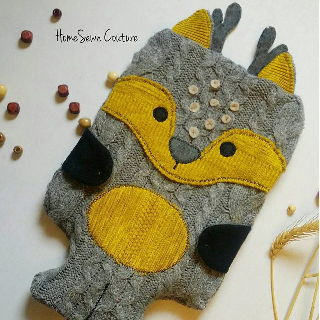 BUNDLE Marine + Animal Hot Water Bottle Cover Sewing Patterns - Image 13