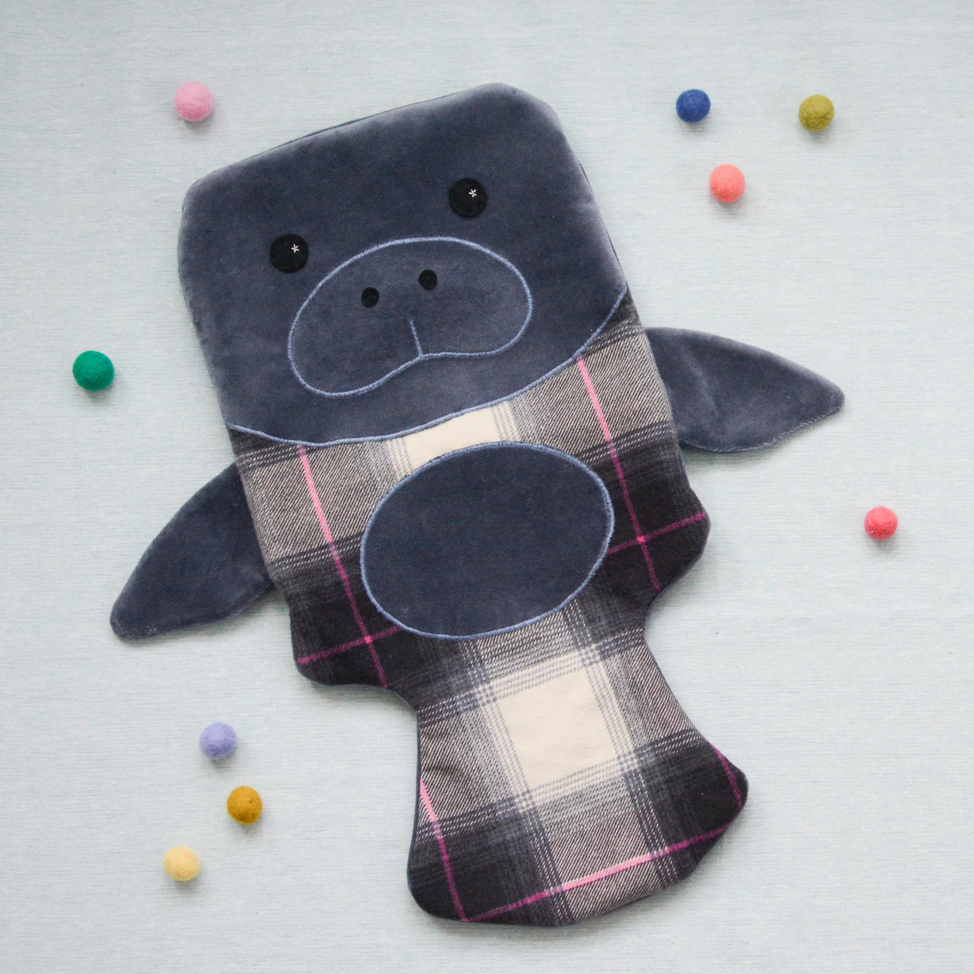 BUNDLE Marine + Animal Hot Water Bottle Cover Sewing Patterns - Image 16