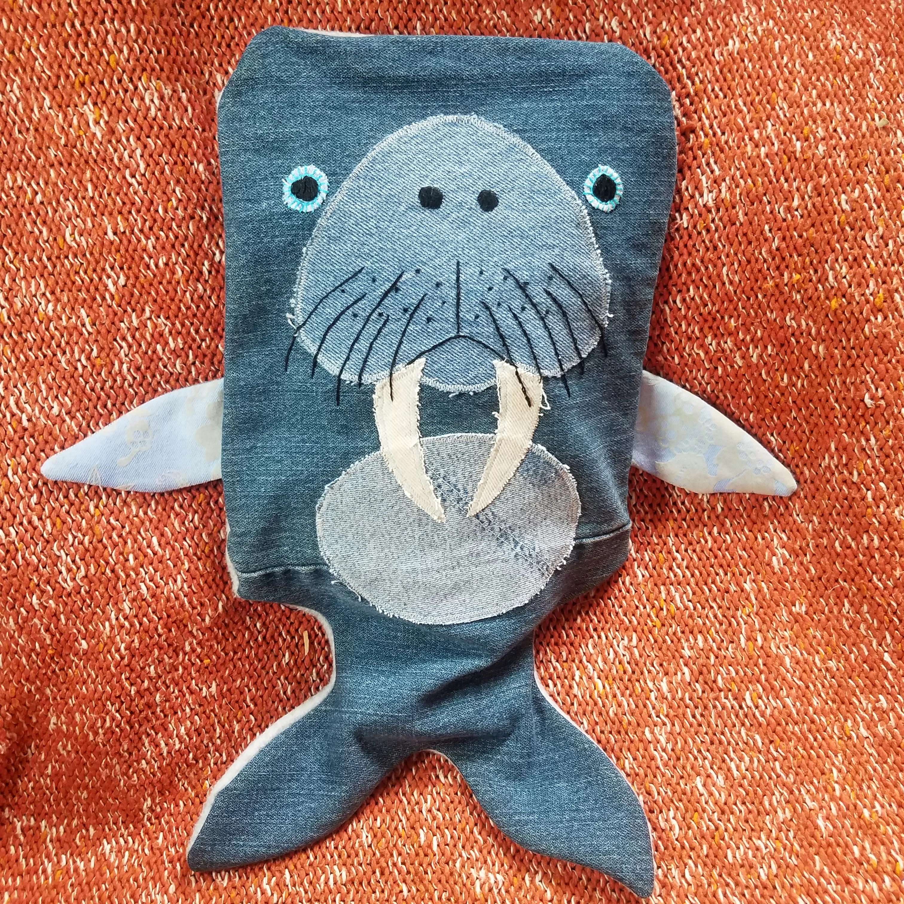 BUNDLE Marine + Animal Hot Water Bottle Cover Sewing Patterns - Image 19