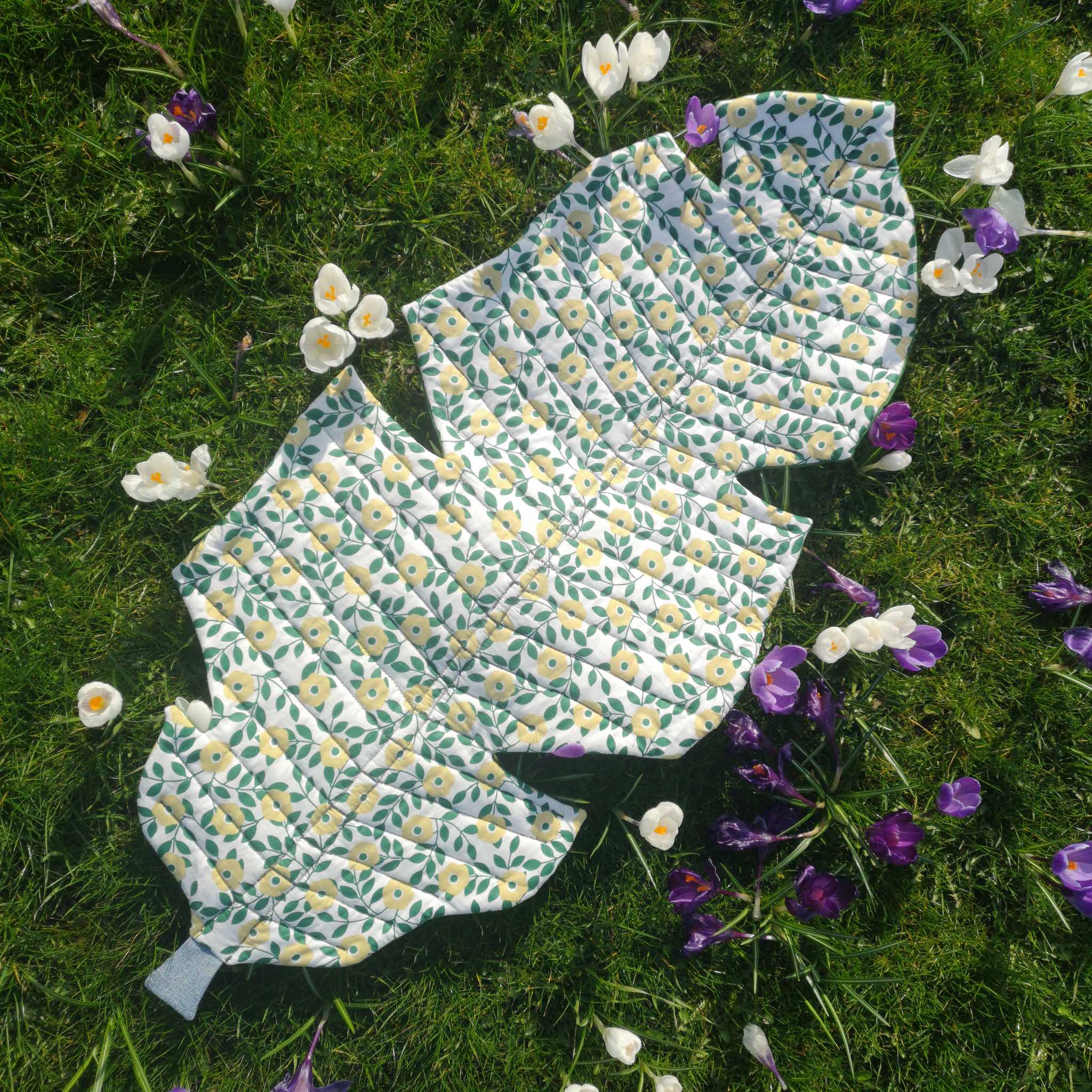 Tropical Leaf Sewing Patterns BUNDLE ~ 6 leaf shapes in ALL sizes - Image 11
