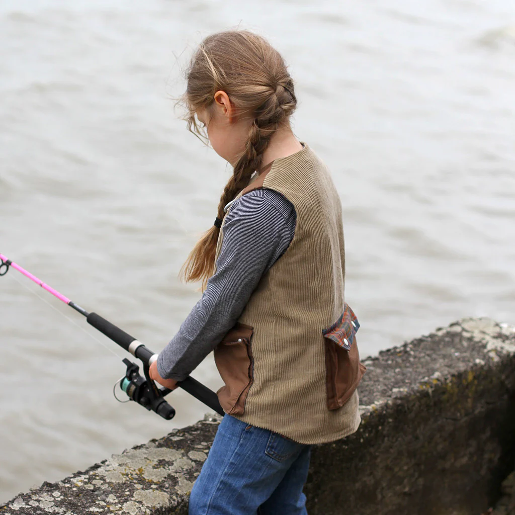 Fishing Vest Add-on Sewing Pattern - Child ~ for Trailblazer Vests - Image 5