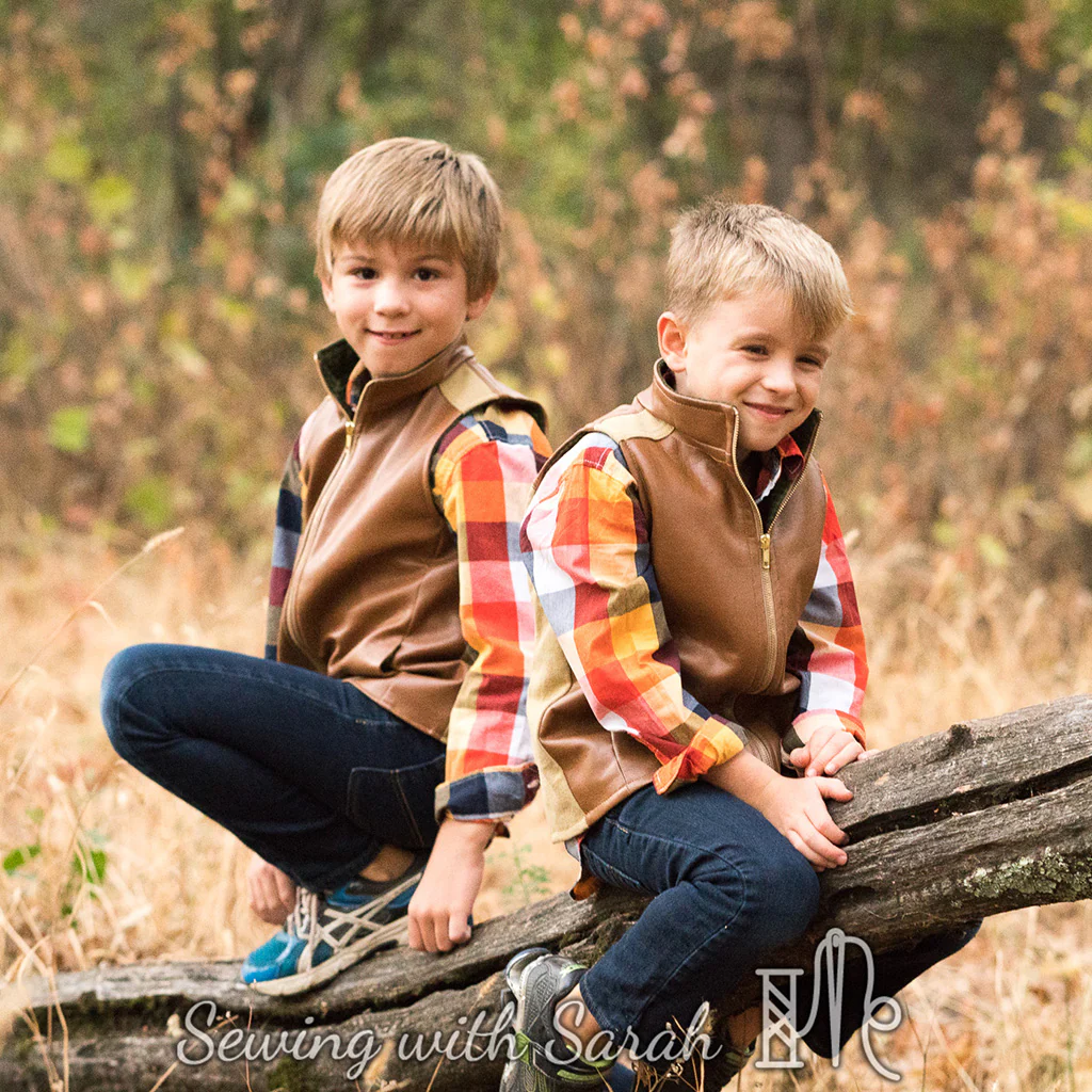 Trailblazer Vest Sewing Pattern - Child - Image 5