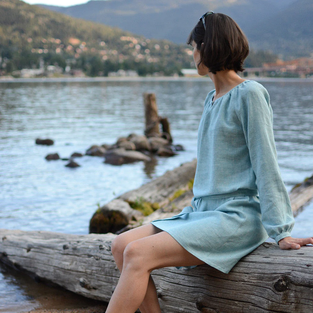 Driftwood Blouse + Dress Sewing Pattern - Women's/Curved Fit - Image 6