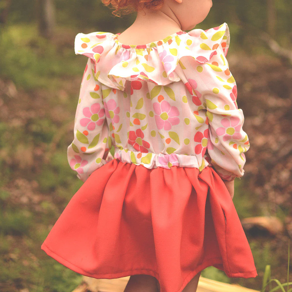 Driftwood Blouse + Dress Sewing Pattern - Baby + Child - Image 21