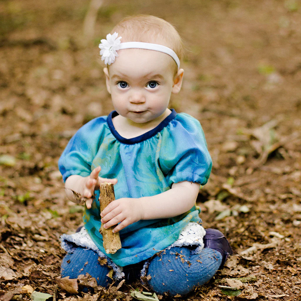 Driftwood Blouse + Dress Sewing Pattern - Baby + Child - Image 8