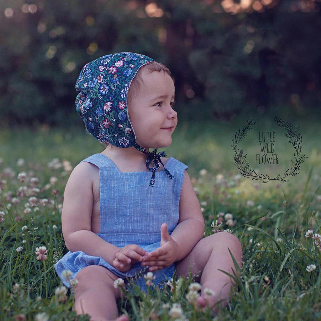 Evergreen Bonnet Sewing Pattern - Baby + Child - Image 23