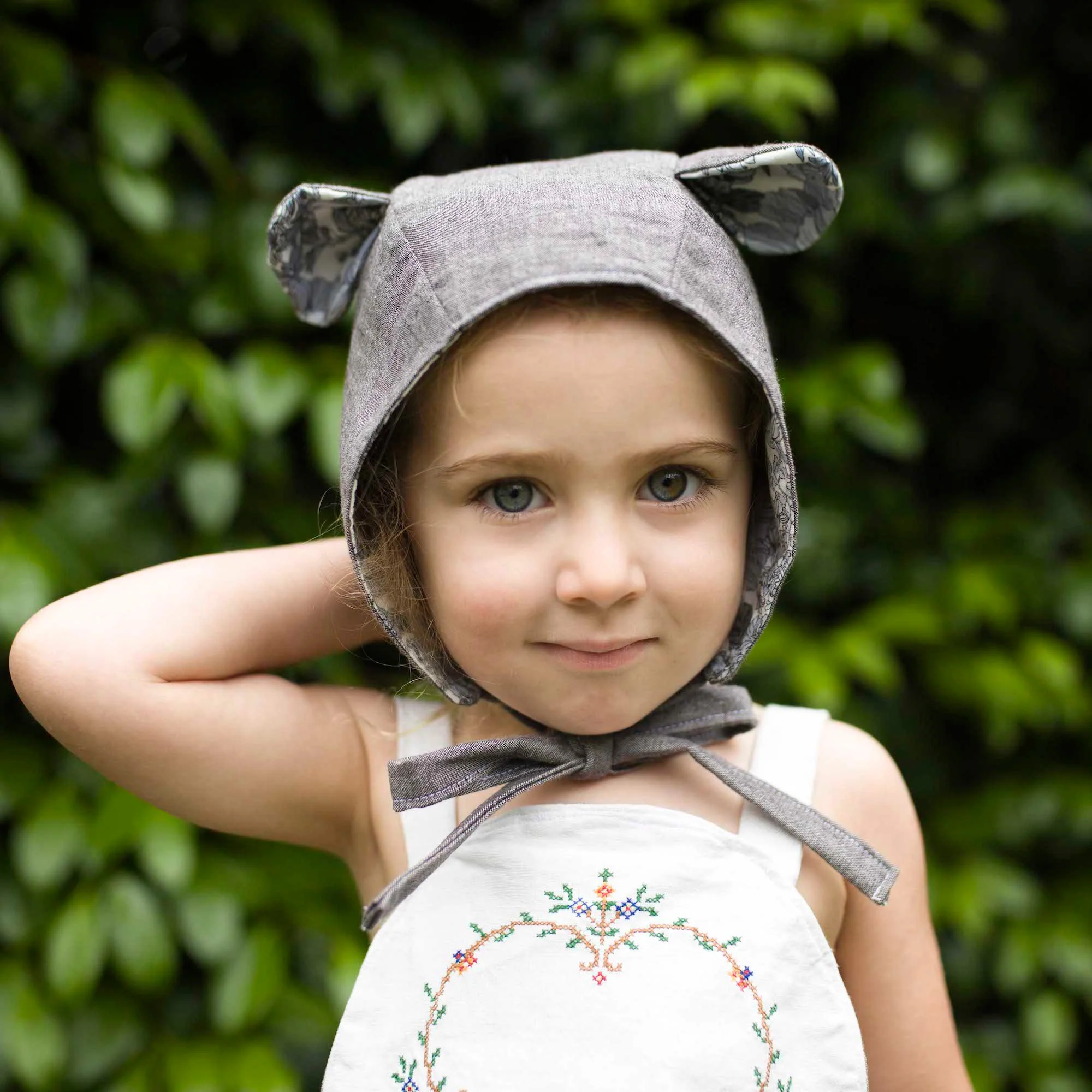 Evergreen Bonnet Sewing Pattern - Baby + Child - Image 9