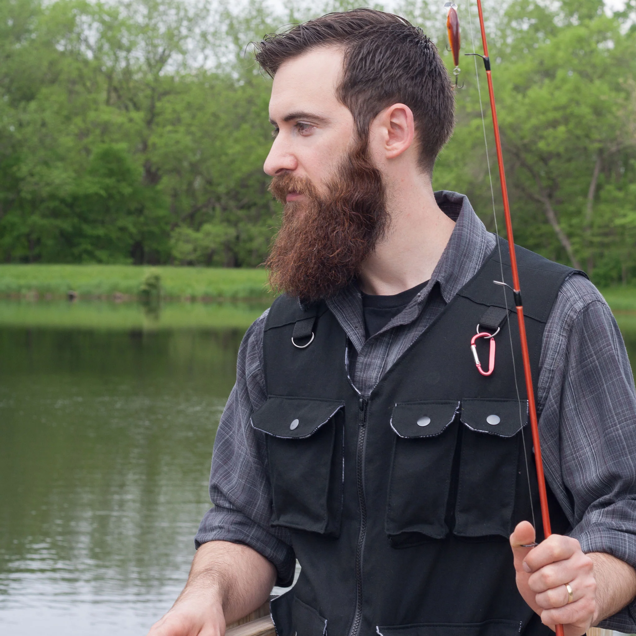 Fishing Vest Add-on Sewing Pattern - Adult ~ for Trailblazer Vests - Image 10