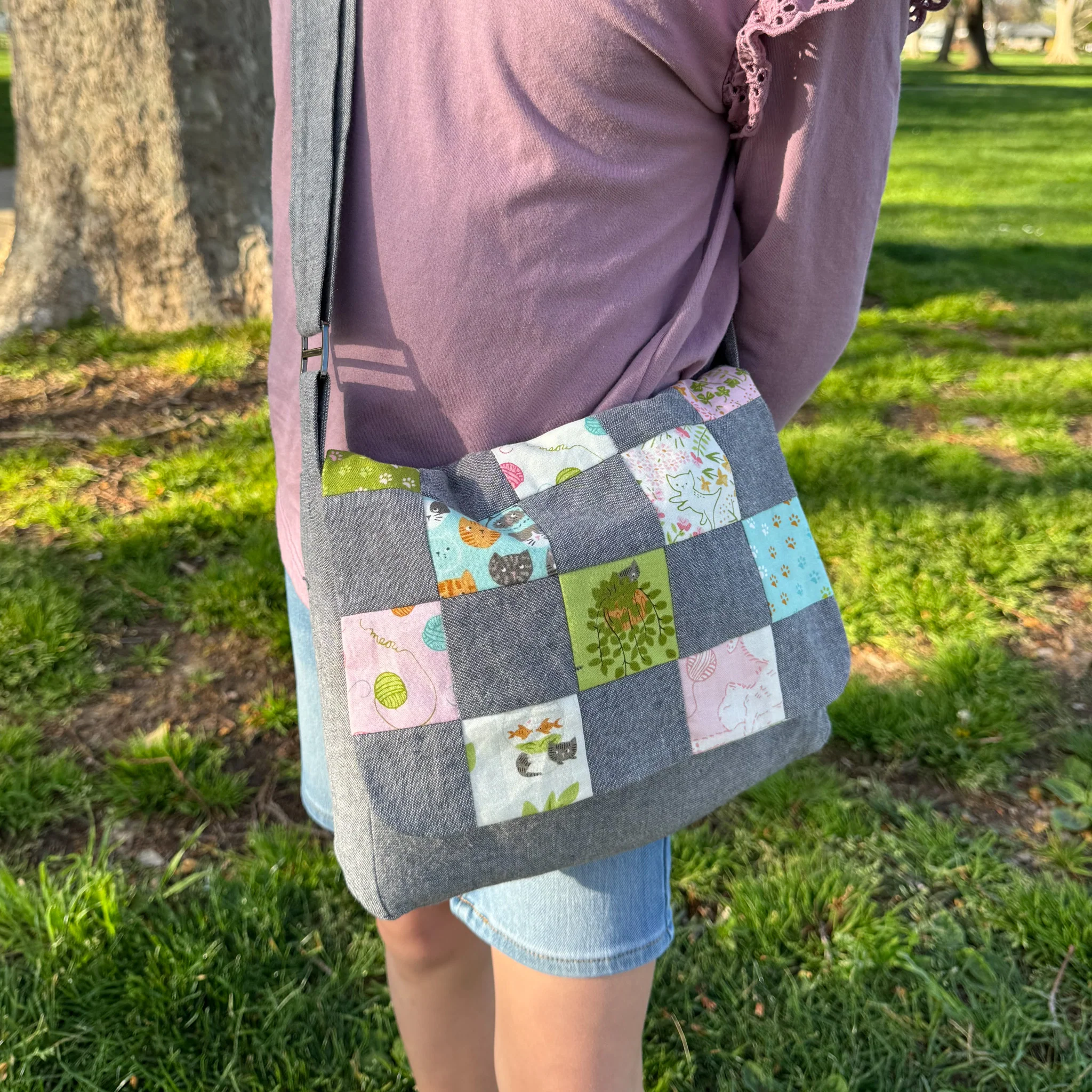 Foraging Satchel ~ Digital Pattern + Video Class - Image 17