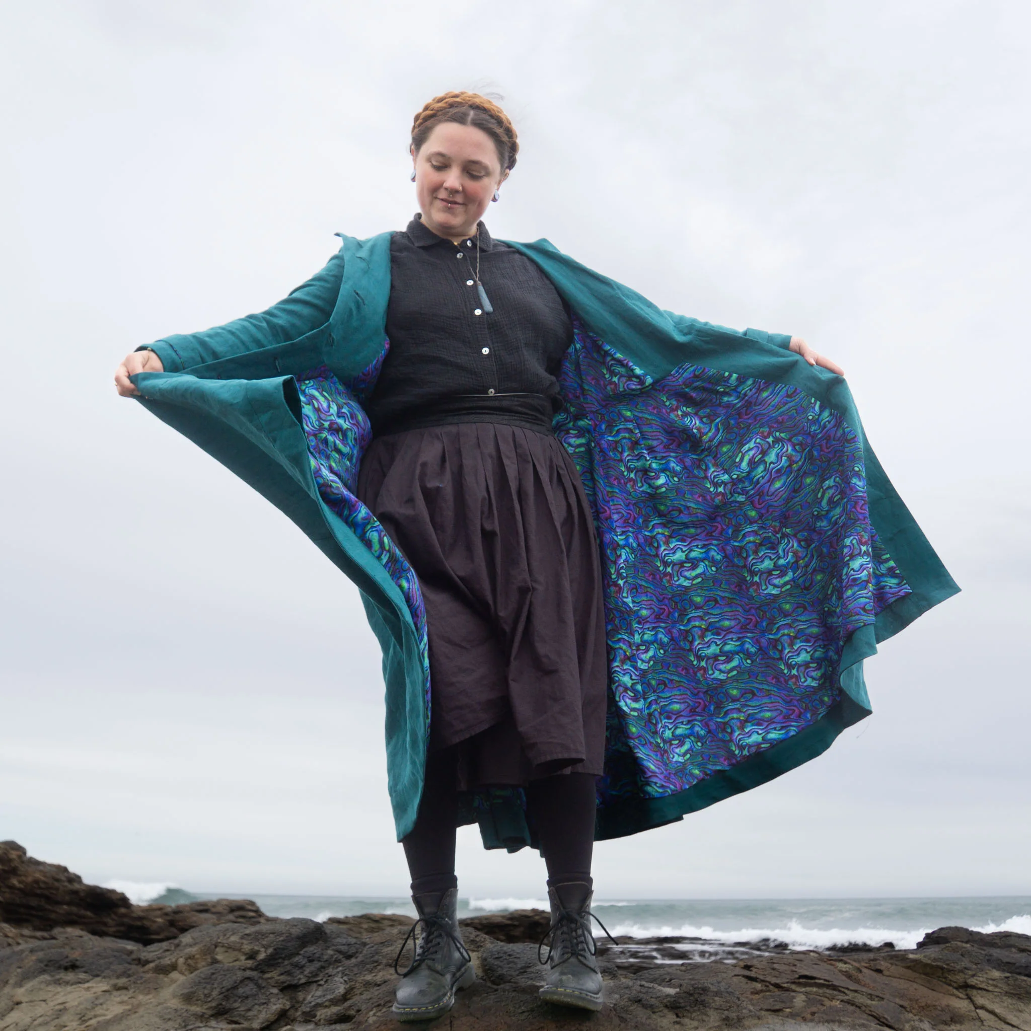 Full Skirt Lining Add-on Sewing Pattern - Women's/Curved Fit ~ For Flourish Dress Coat - Image 4