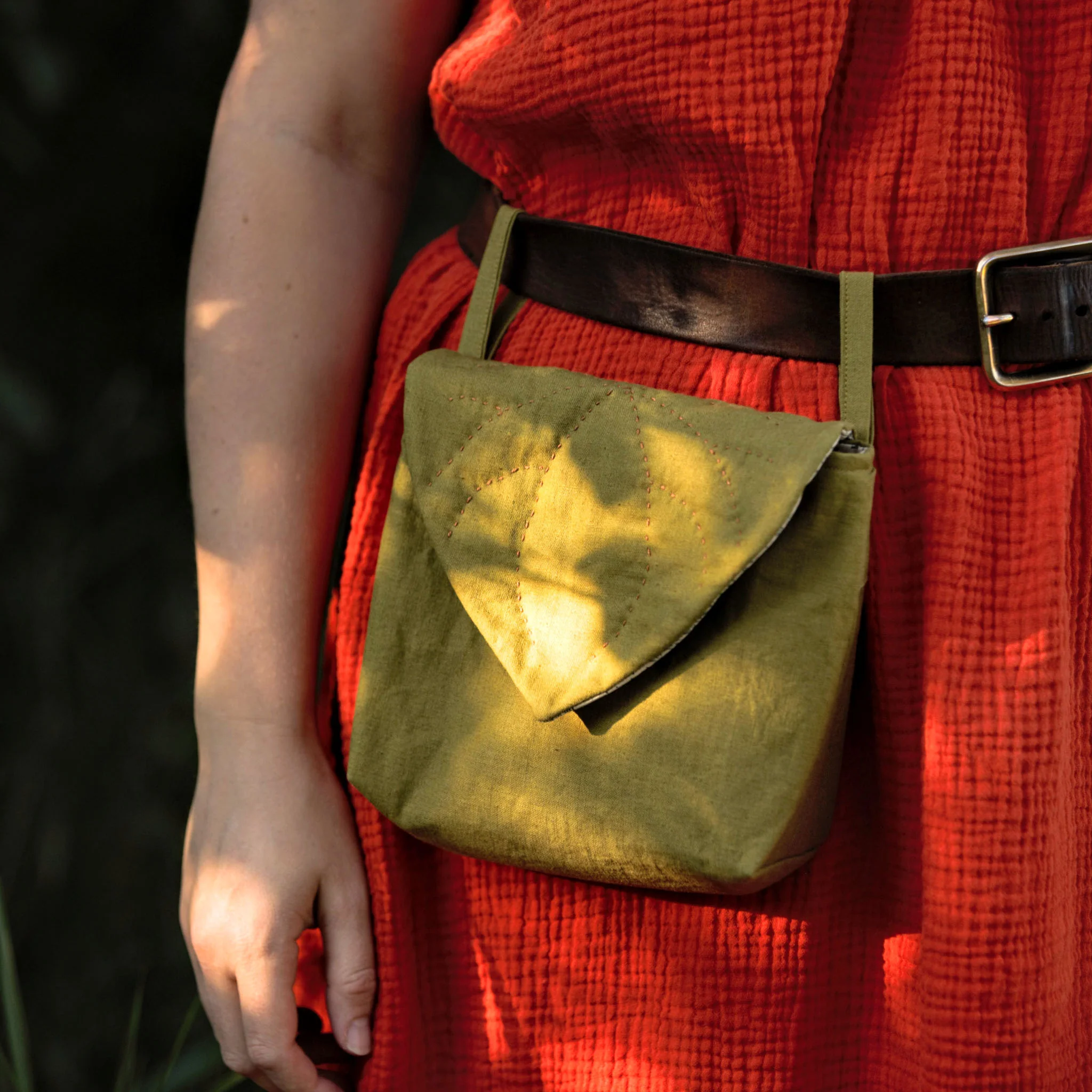 Leaf Hip Pouch + Belt Sewing Pattern - Image 2