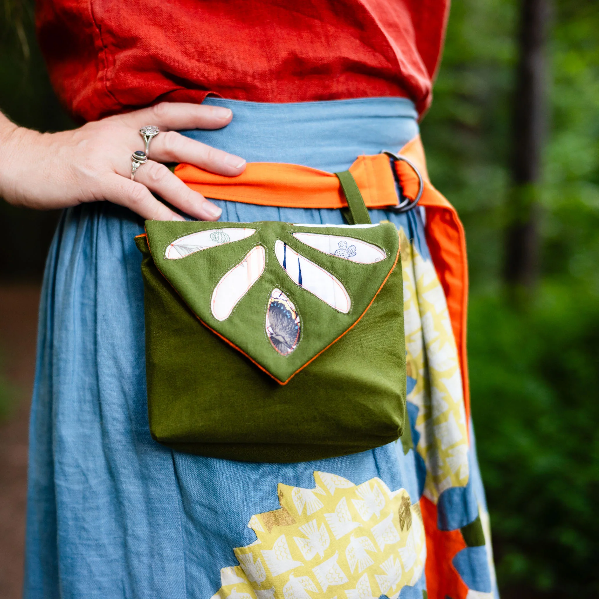 Leaf Hip Pouch + Belt Sewing Pattern - Image 4