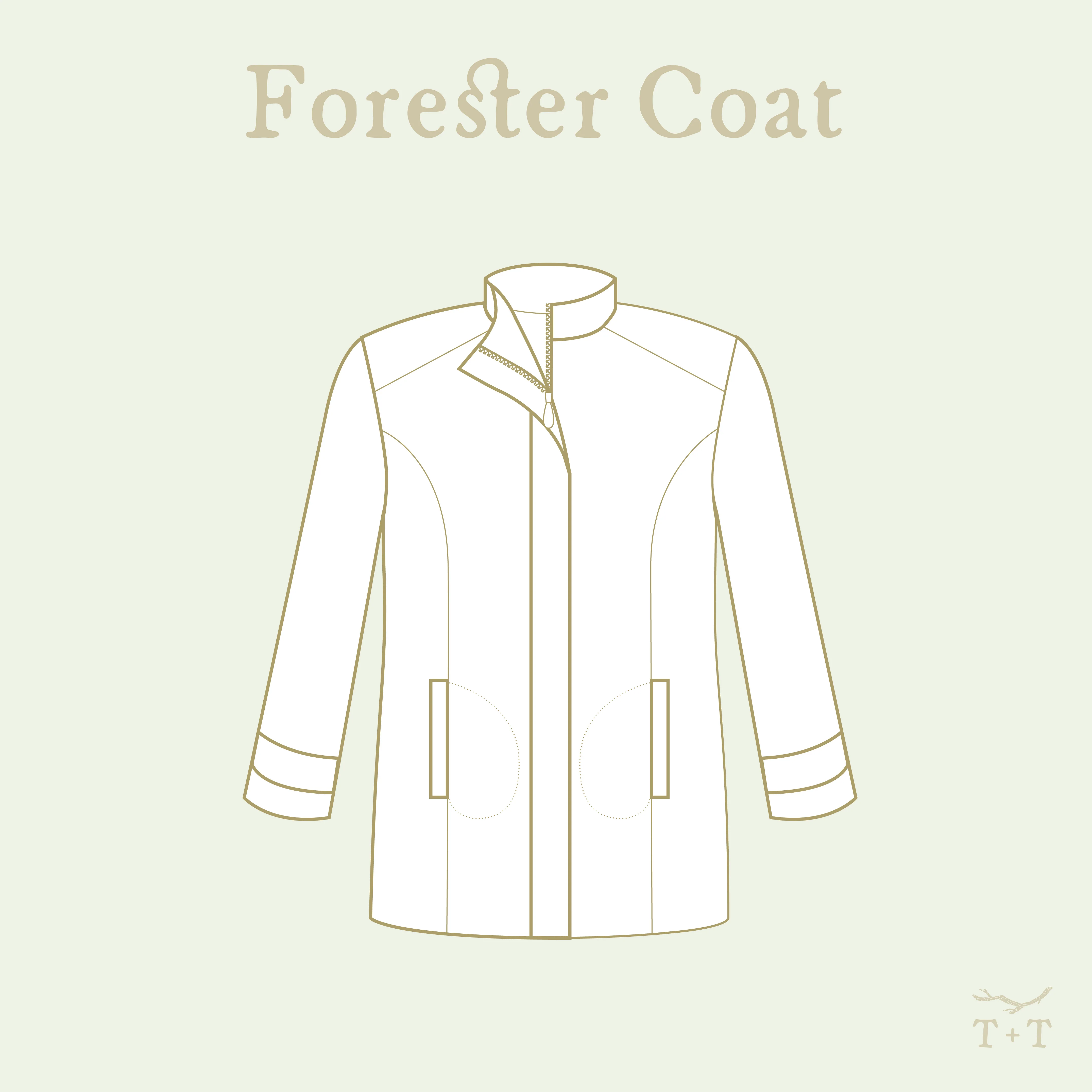 Forester Coat Sewing Pattern - Men's/Straight Fit - Image 3