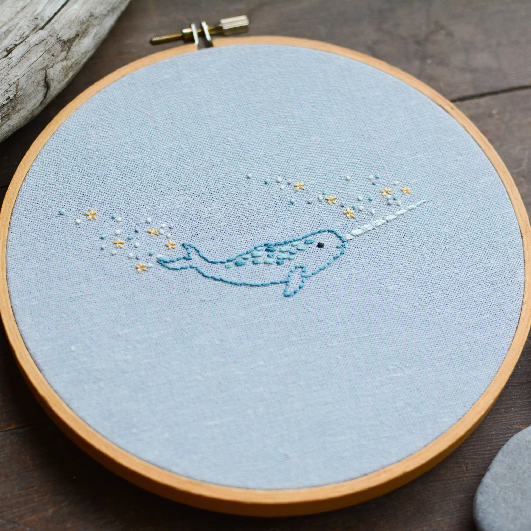 Narwhal Embroidery Pattern - Image 3