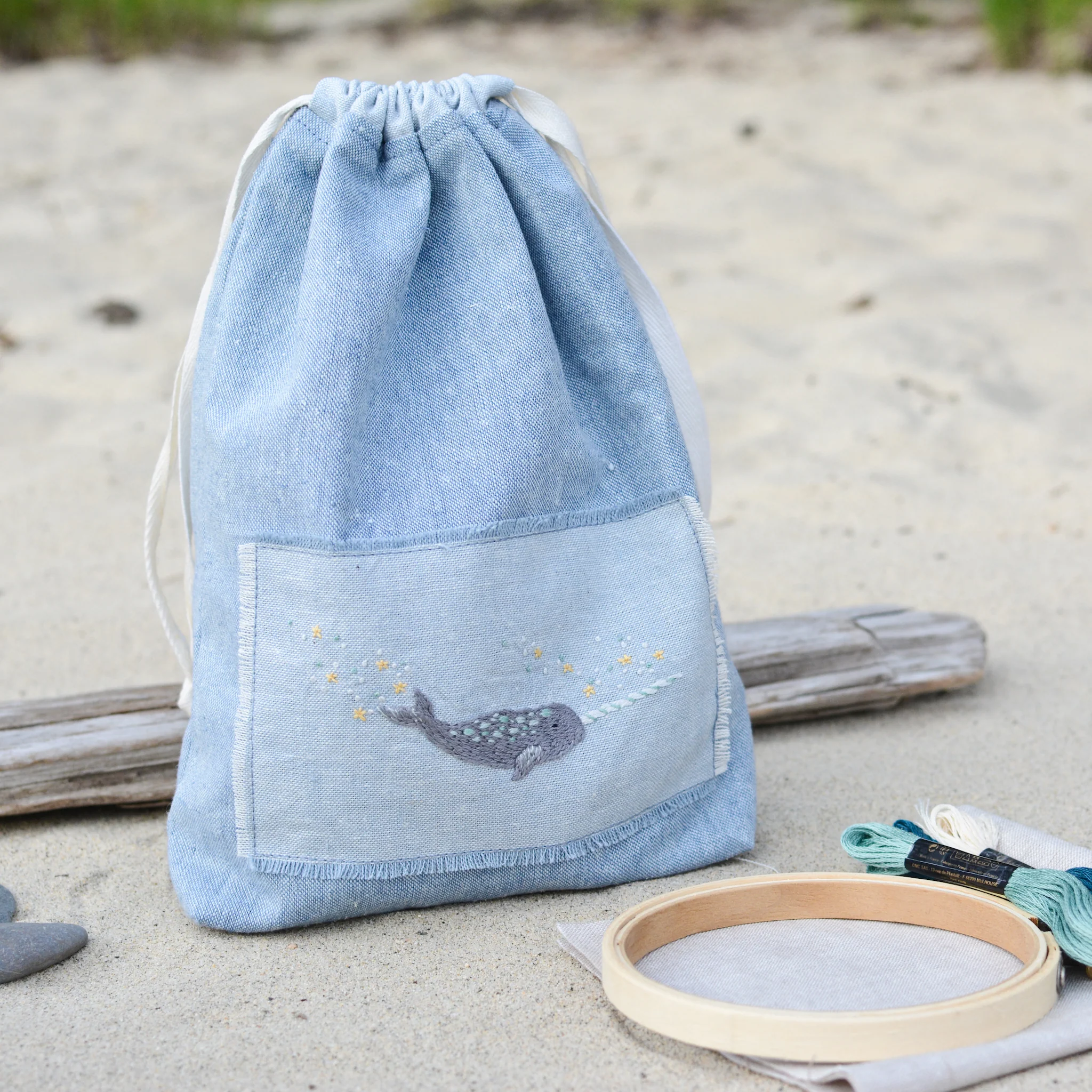 Narwhal Embroidery Pattern - Image 4