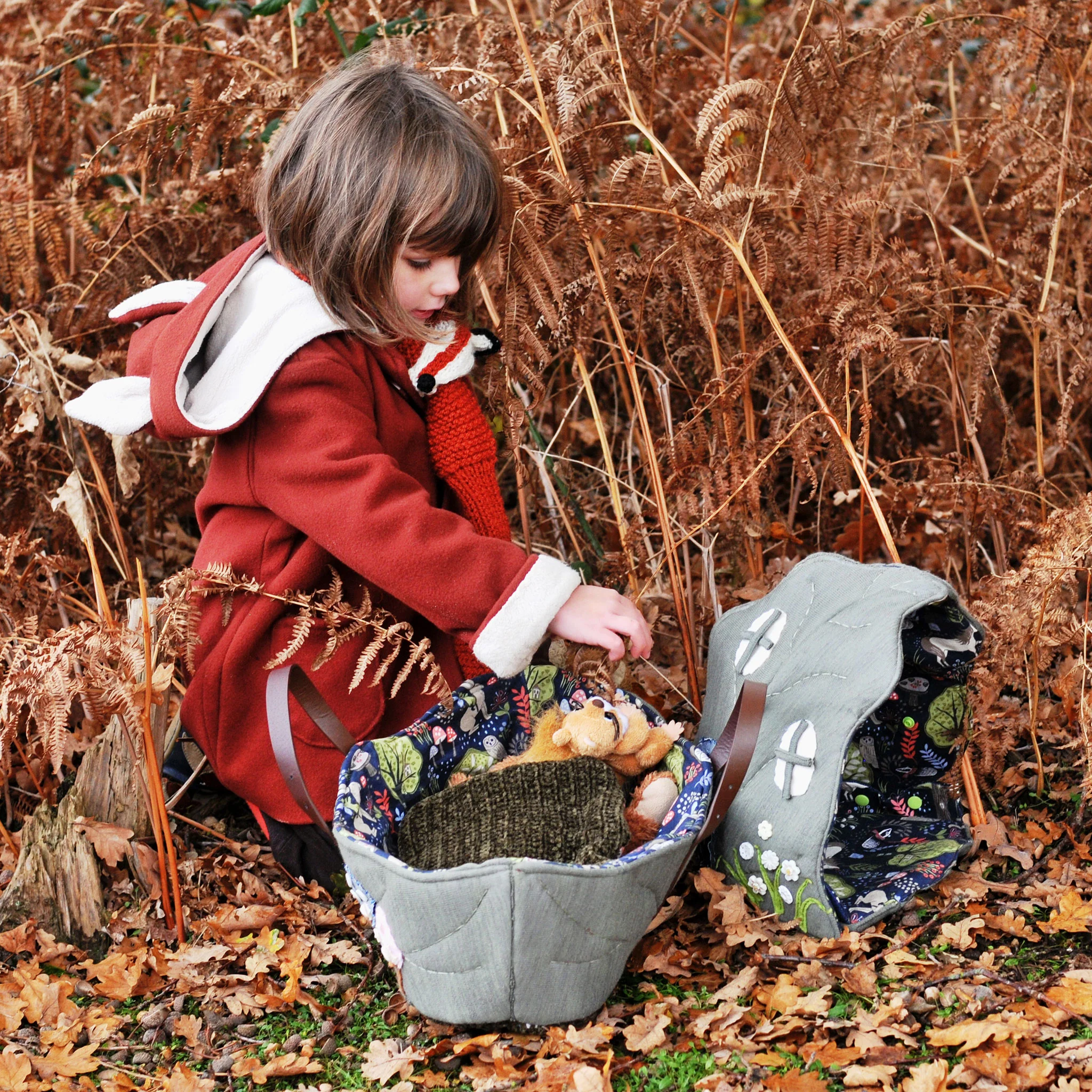 Nature Basket Sewing Pattern - Forest - Image 10