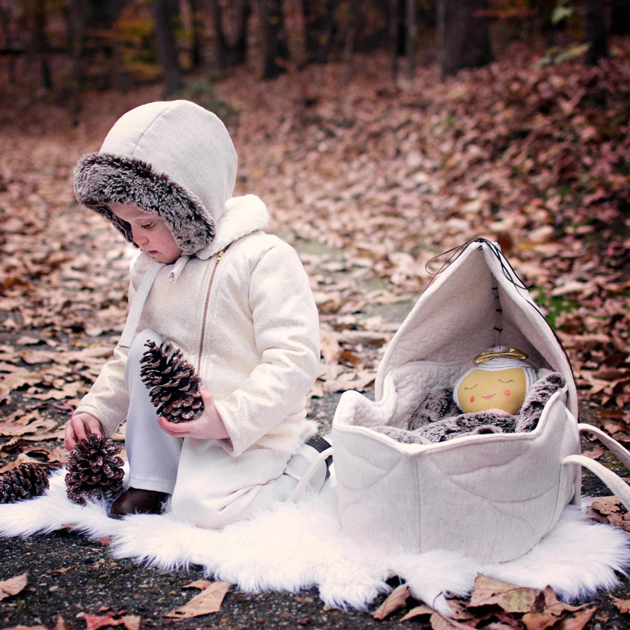 Nature Basket Sewing Pattern - Forest - Image 5