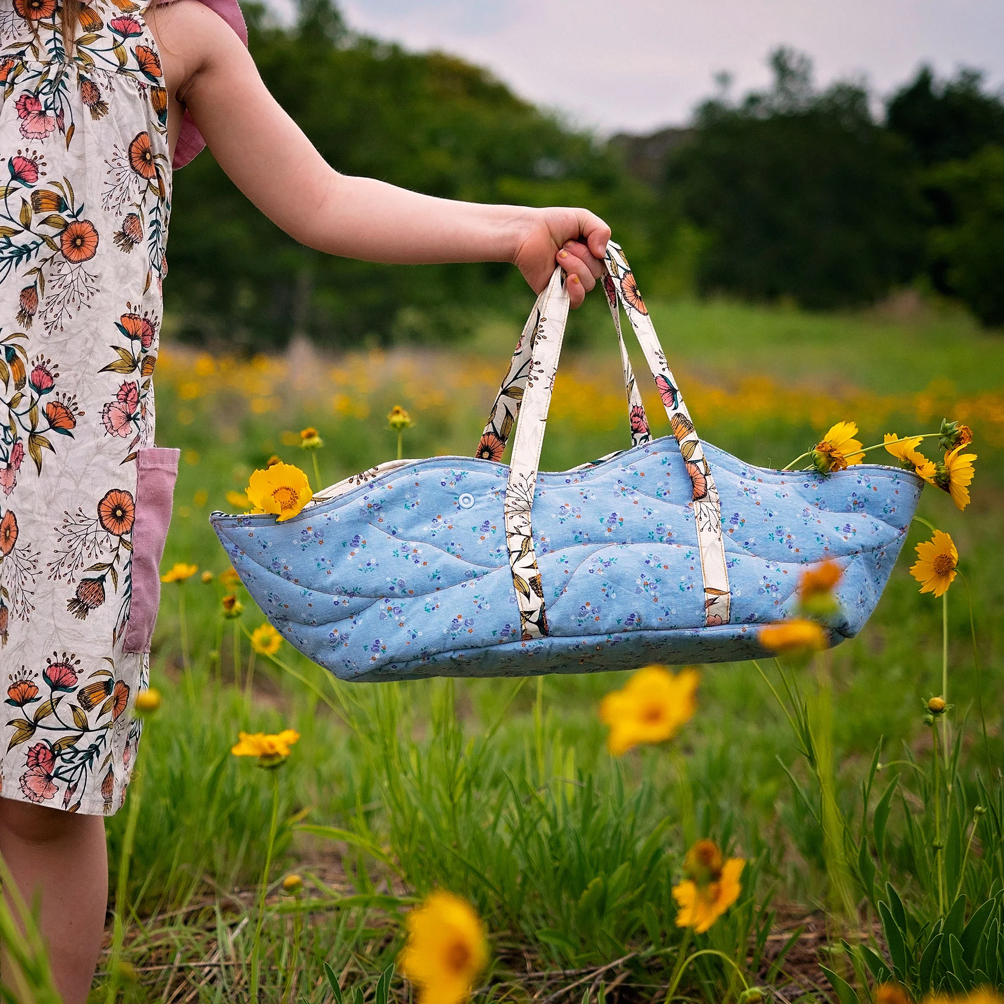 Nature Basket Sewing Pattern - Forest - Image 7