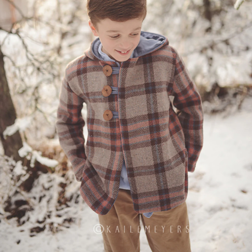 Pixie Pea Coat Sewing Pattern - Child - Image 14