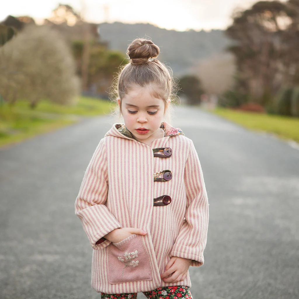 Pixie Pea Coat Sewing Pattern - Child - Image 3