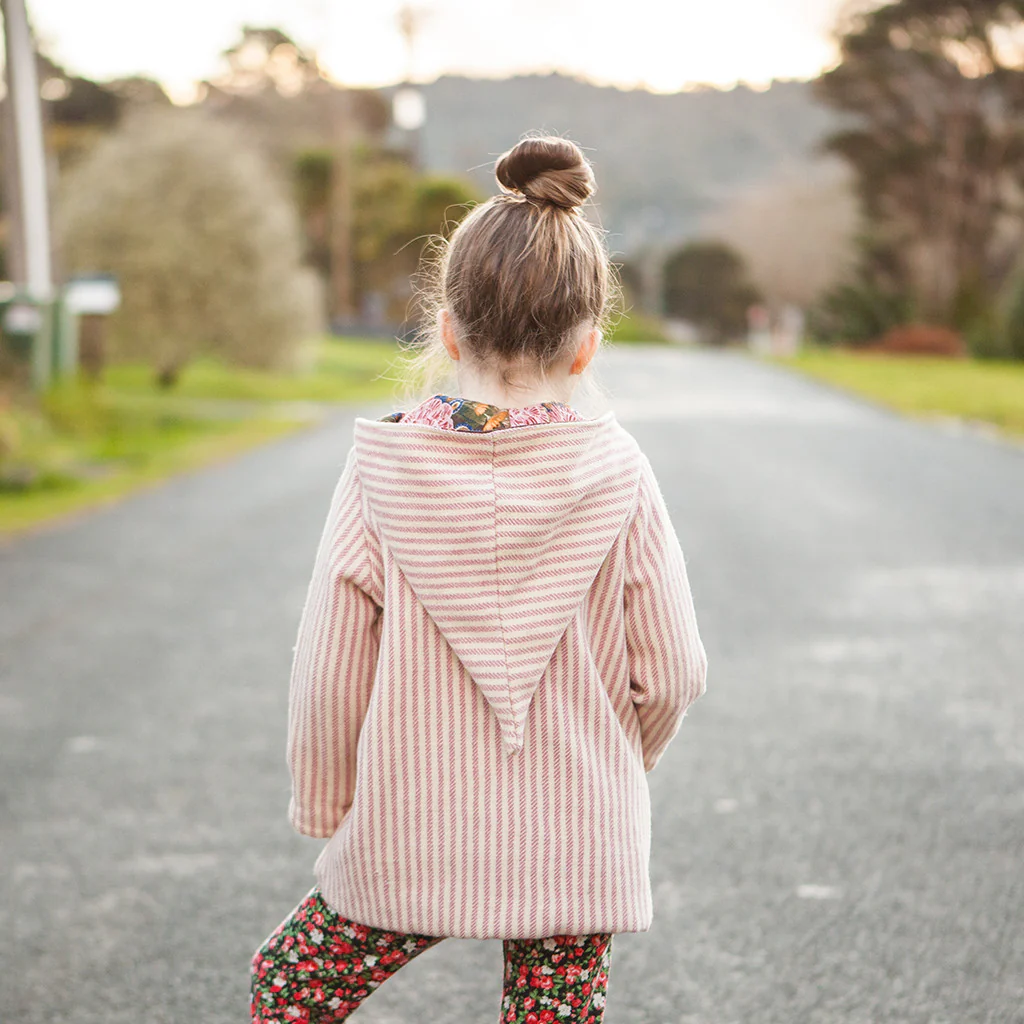 Pixie Pea Coat Sewing Pattern - Child - Image 6