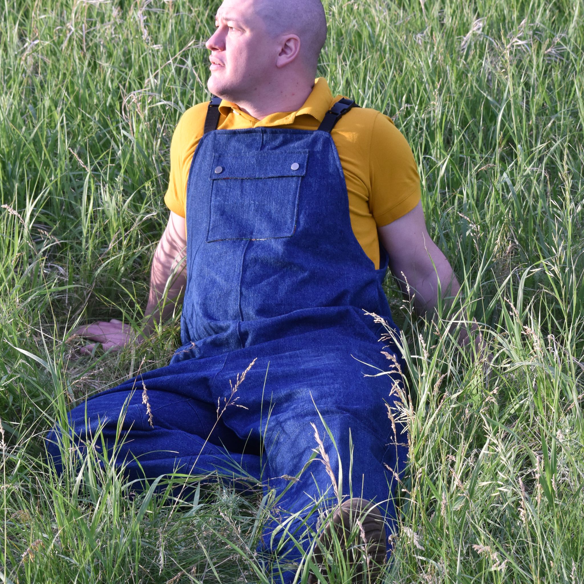 Rainhaven Overalls Sewing Pattern - Men's/Straight Fit ~ waterproof overalls - Image 3