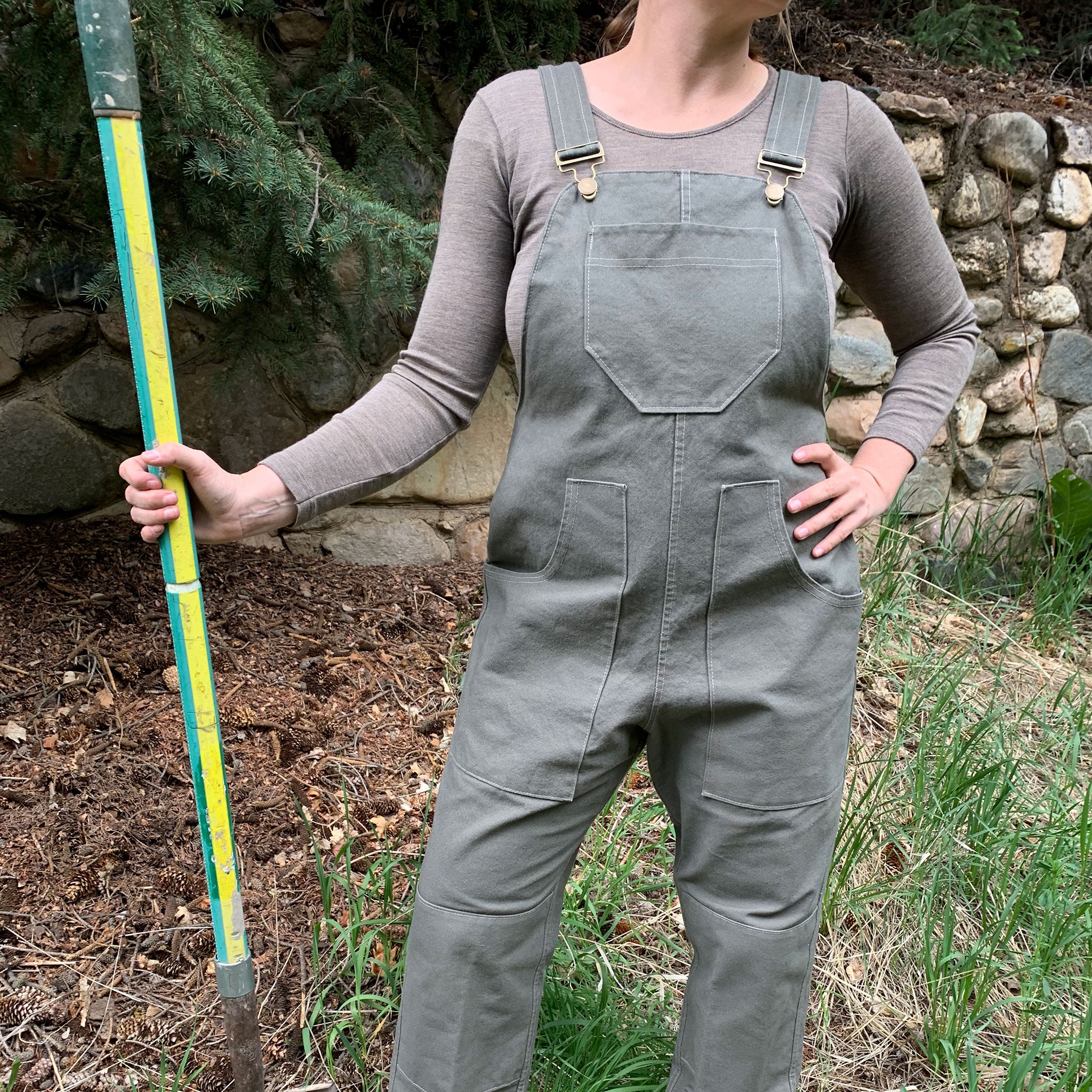 Rainhaven Overalls Sewing Pattern - Women's/Curved Fit ~ waterproof overalls - Image 9