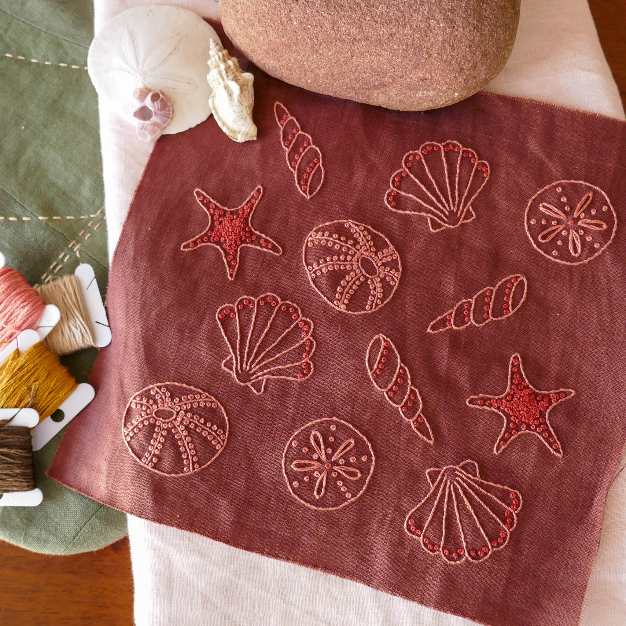 Seashells Embroidery Pattern - Image 5
