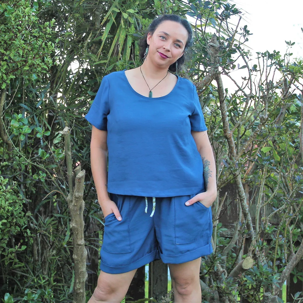 Coastal Cuffed Shorts Sewing Pattern - Women's/Curved Fit - Image 10