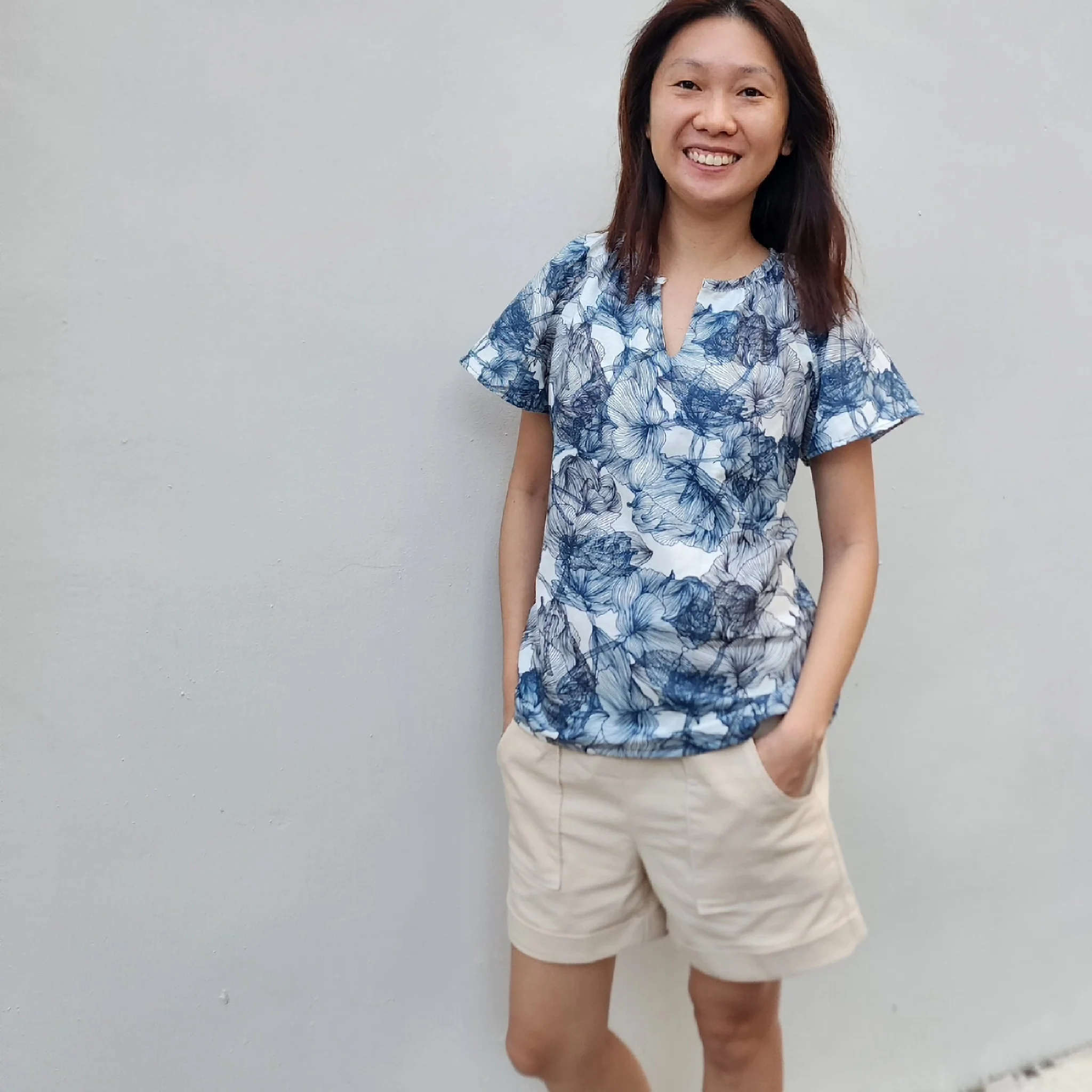 Coastal Cuffed Shorts Sewing Pattern - Women's/Curved Fit - Image 5