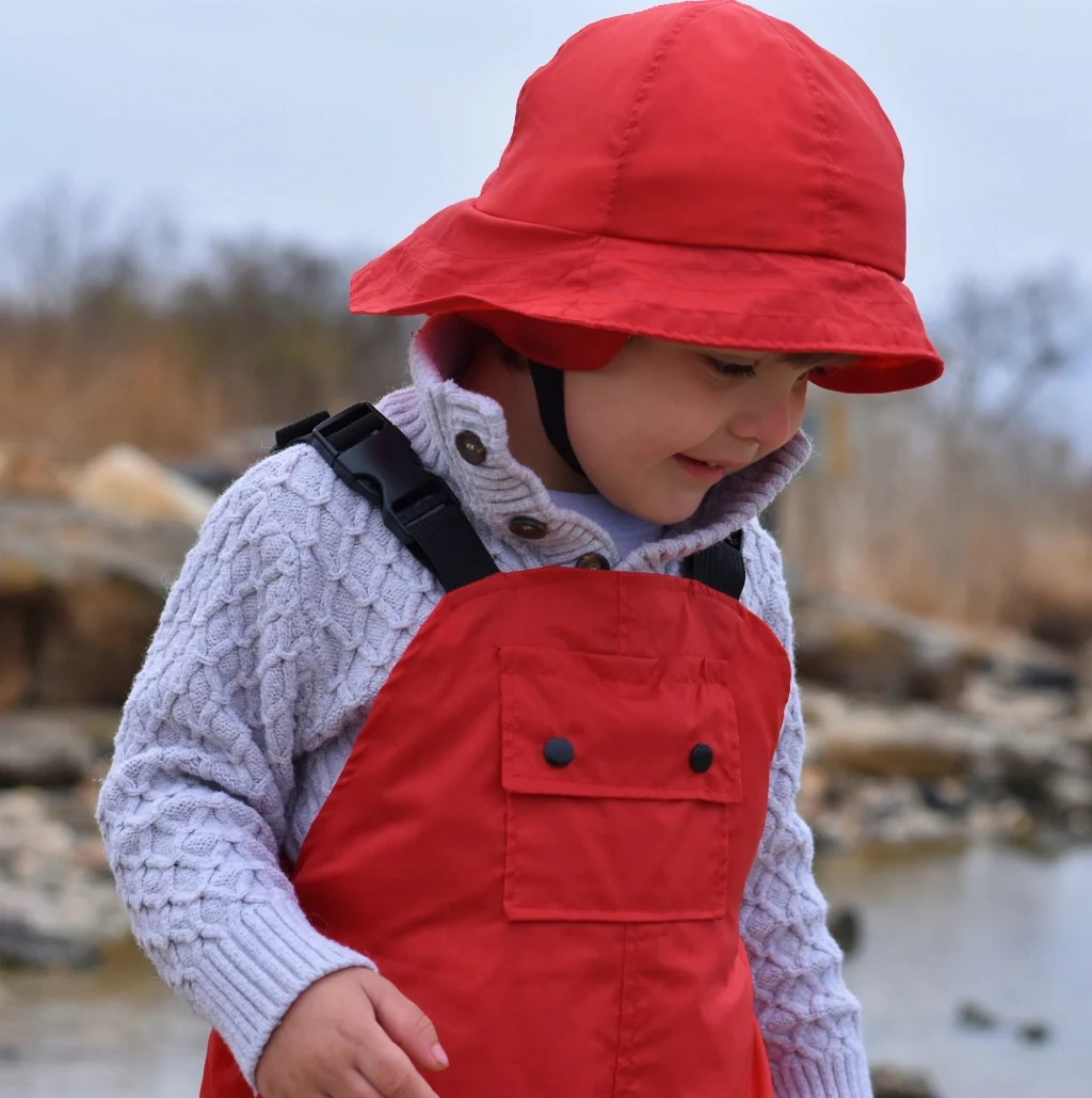 Sou'Wester Rain Hat Sewing Pattern - Baby, Child + Adult - Image 9