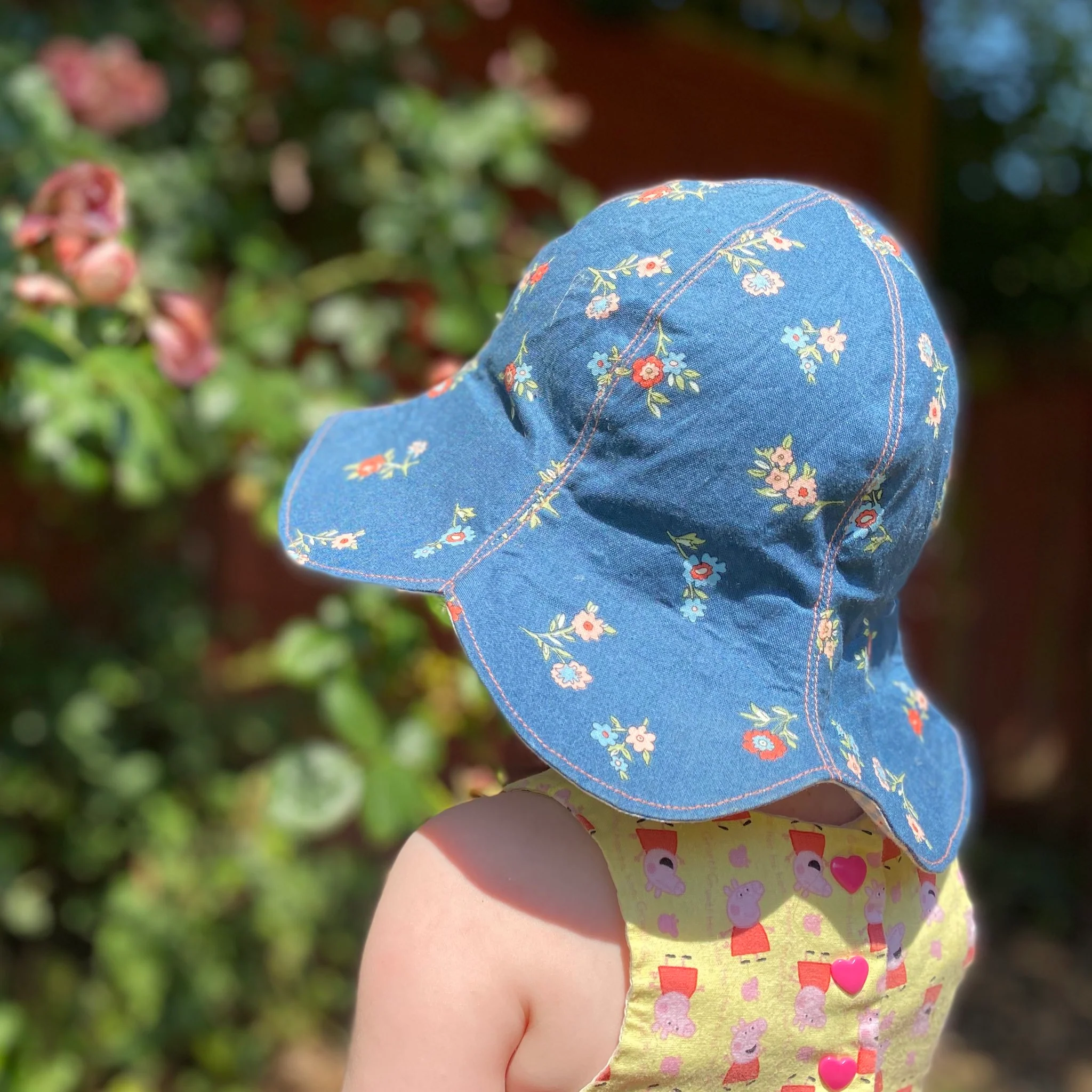 Flower Add-on Sewing Pattern - Baby, Child + Adult ~ for Sunny Hat - Image 8
