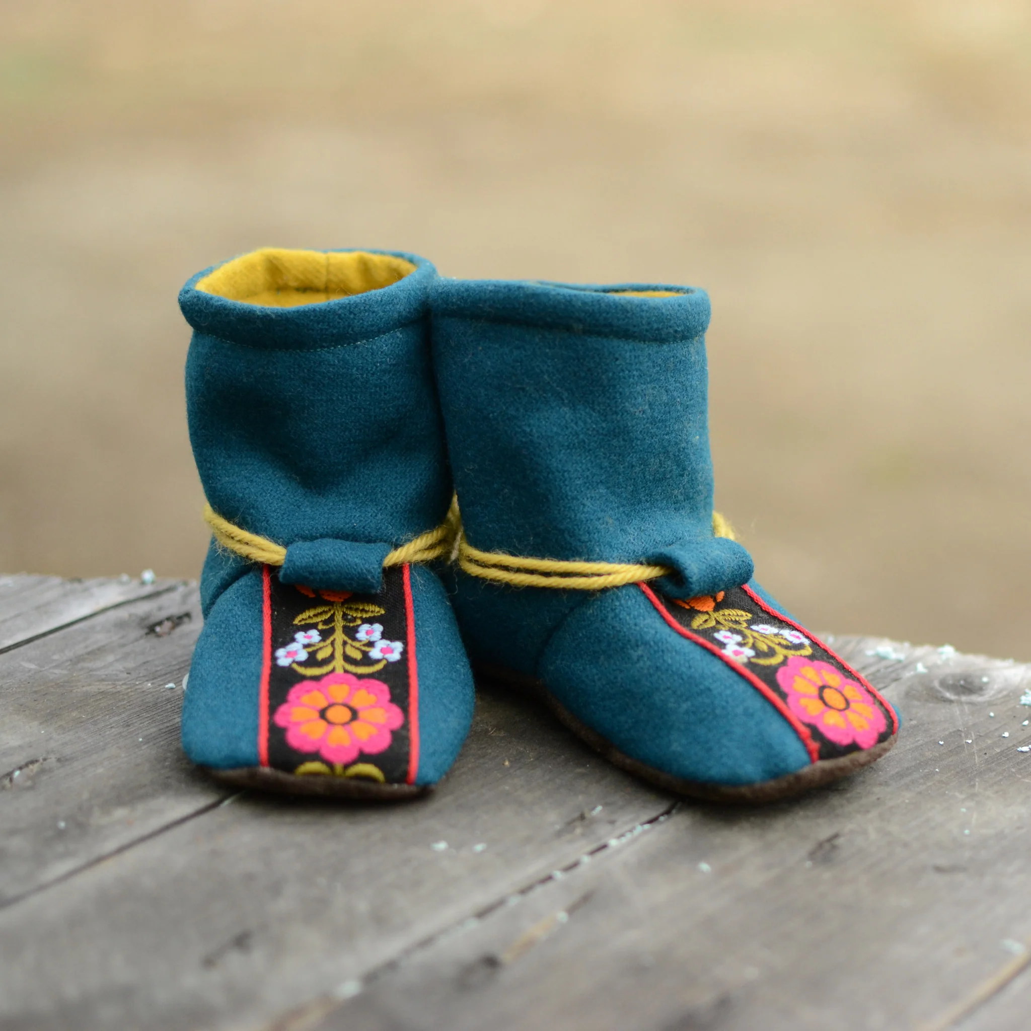 Tie Back Boots Sewing Pattern - Baby + Child - Image 3