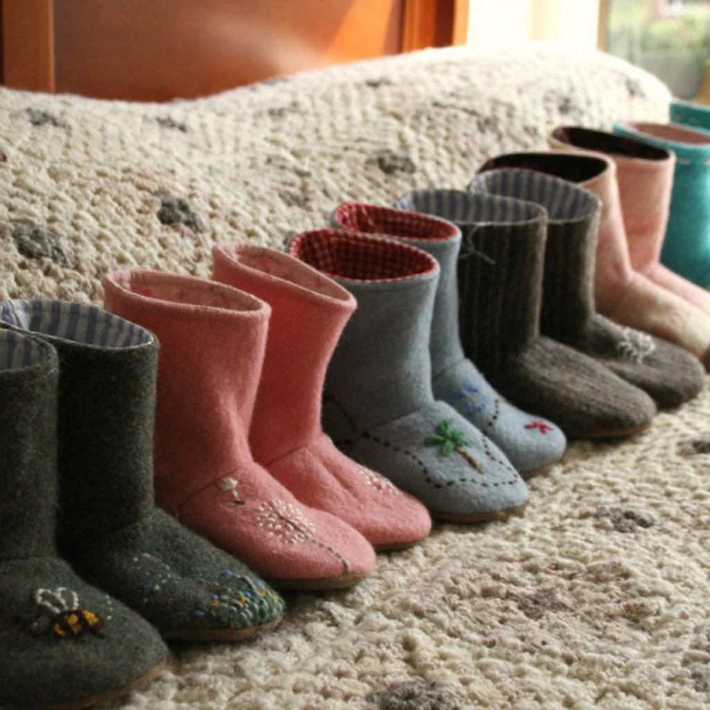 Tie Back Boots Sewing Pattern - Baby + Child - Image 4