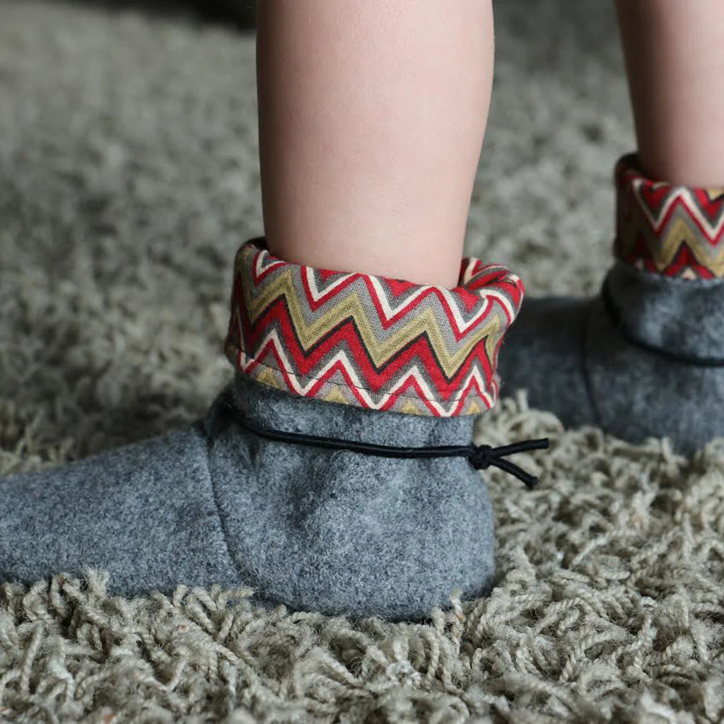 Tie Back Boots Sewing Pattern - Baby + Child - Image 8