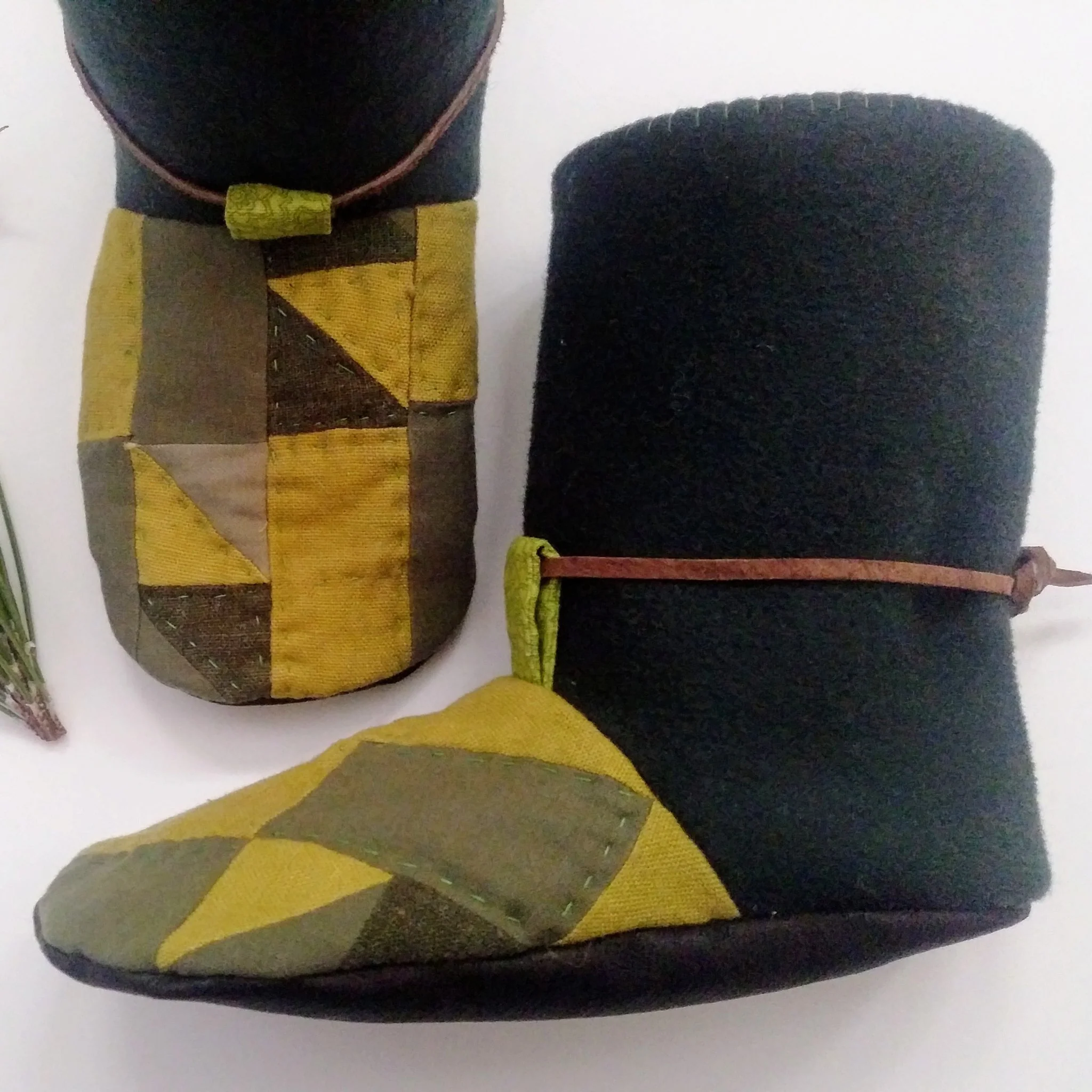 BUNDLE - Tie Back Boots Sewing Patterns - Family ~ Baby, Child + Adult - Image 12