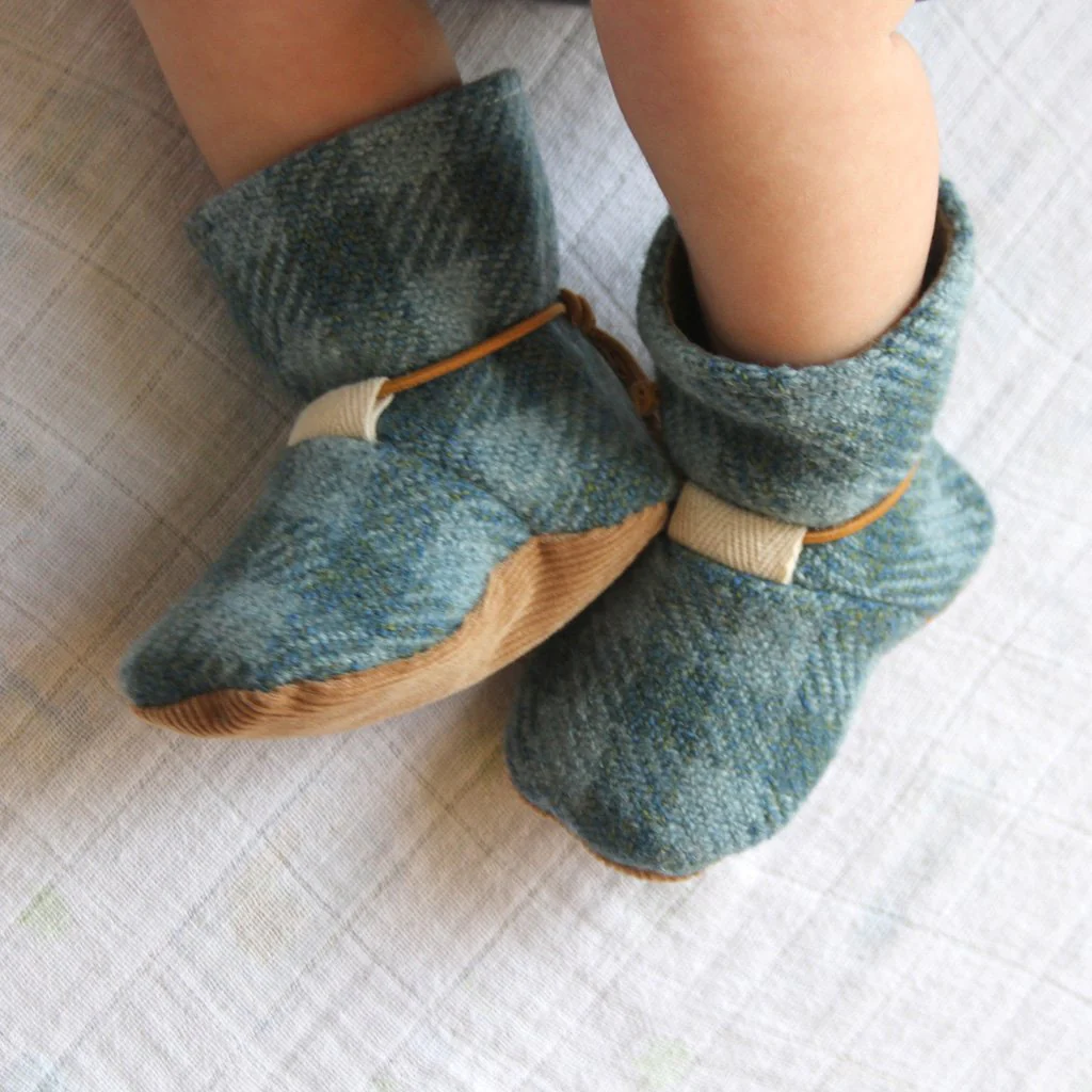BUNDLE - Tie Back Boots Sewing Patterns - Family ~ Baby, Child + Adult - Image 3
