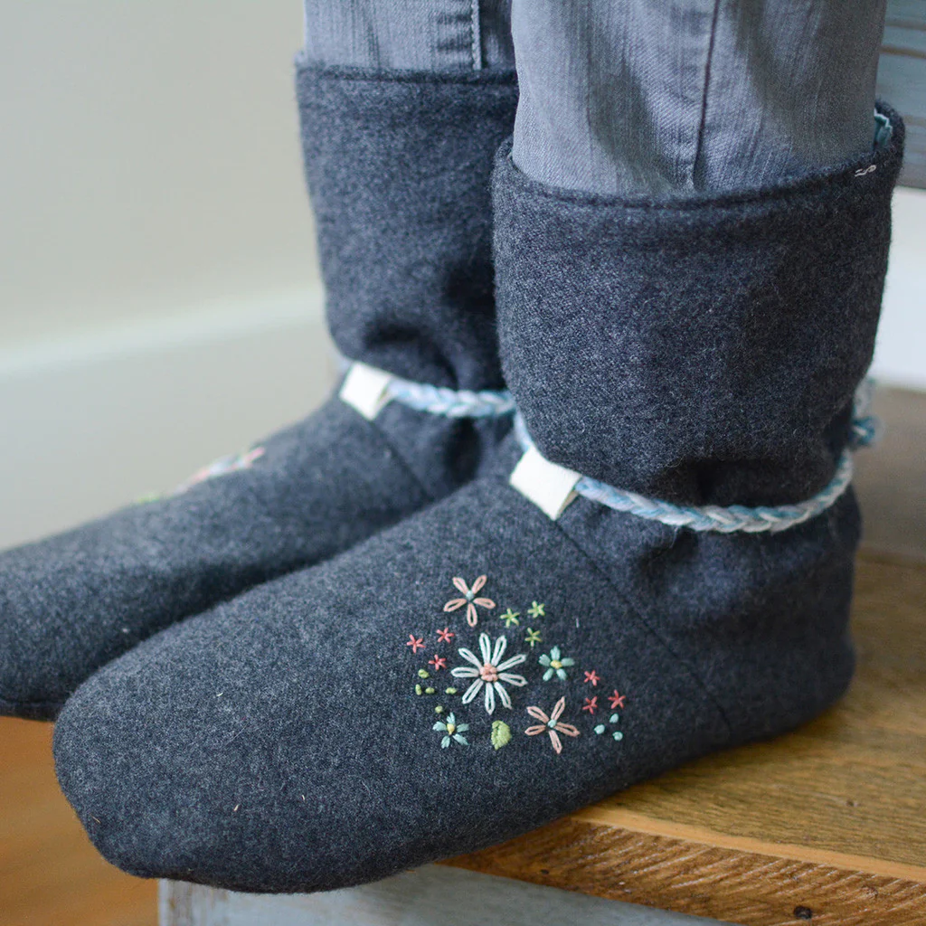 Tie Back Boots Sewing Pattern - Adult - Image 3