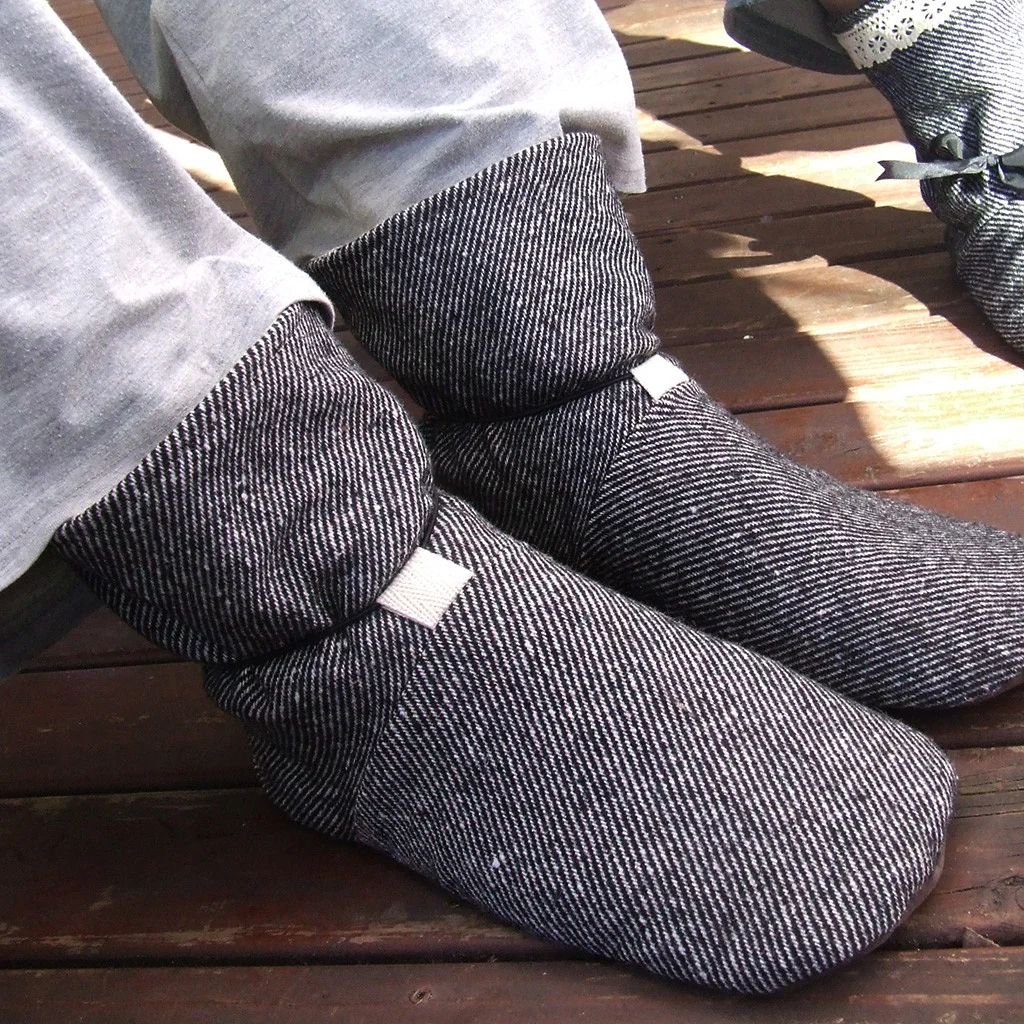 Tie Back Boots Sewing Pattern - Adult - Image 7